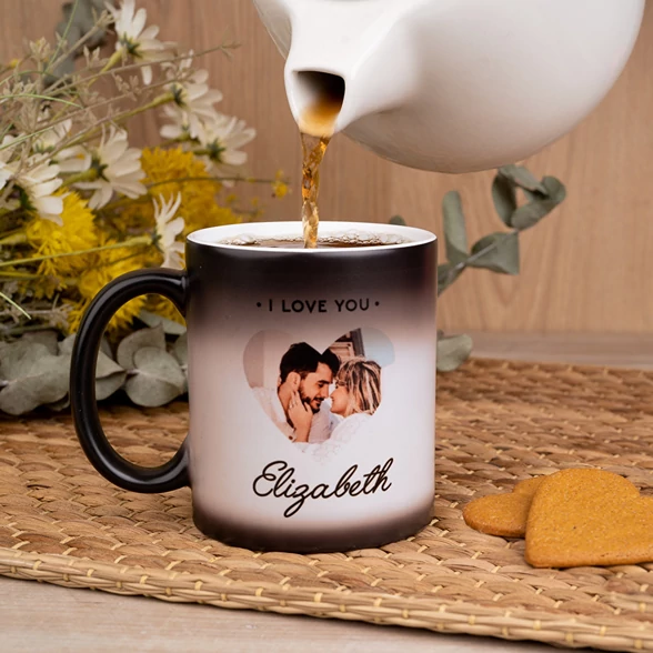 Taza mágica personalizada