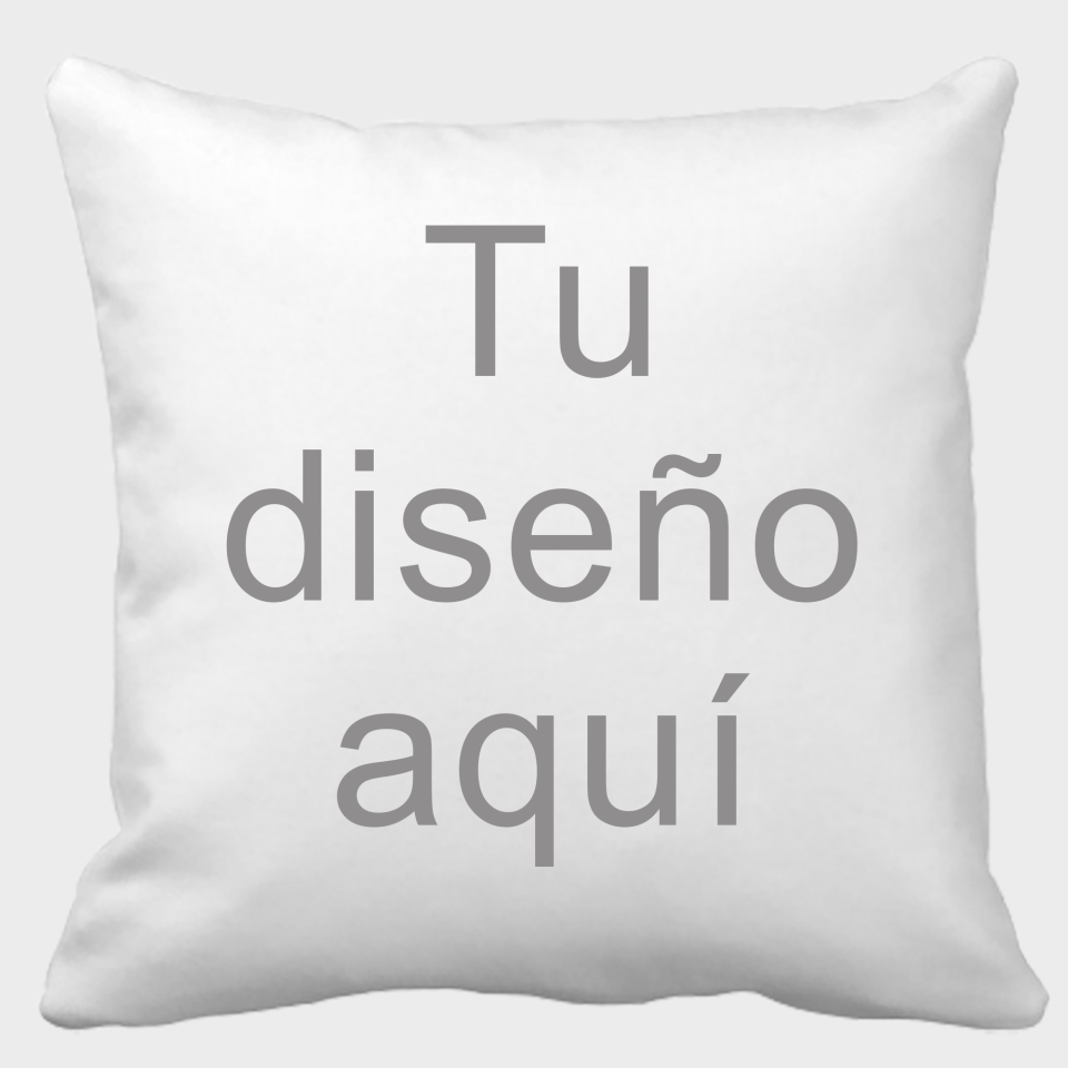 Funda Cojín personalizable de terciopelo Azul