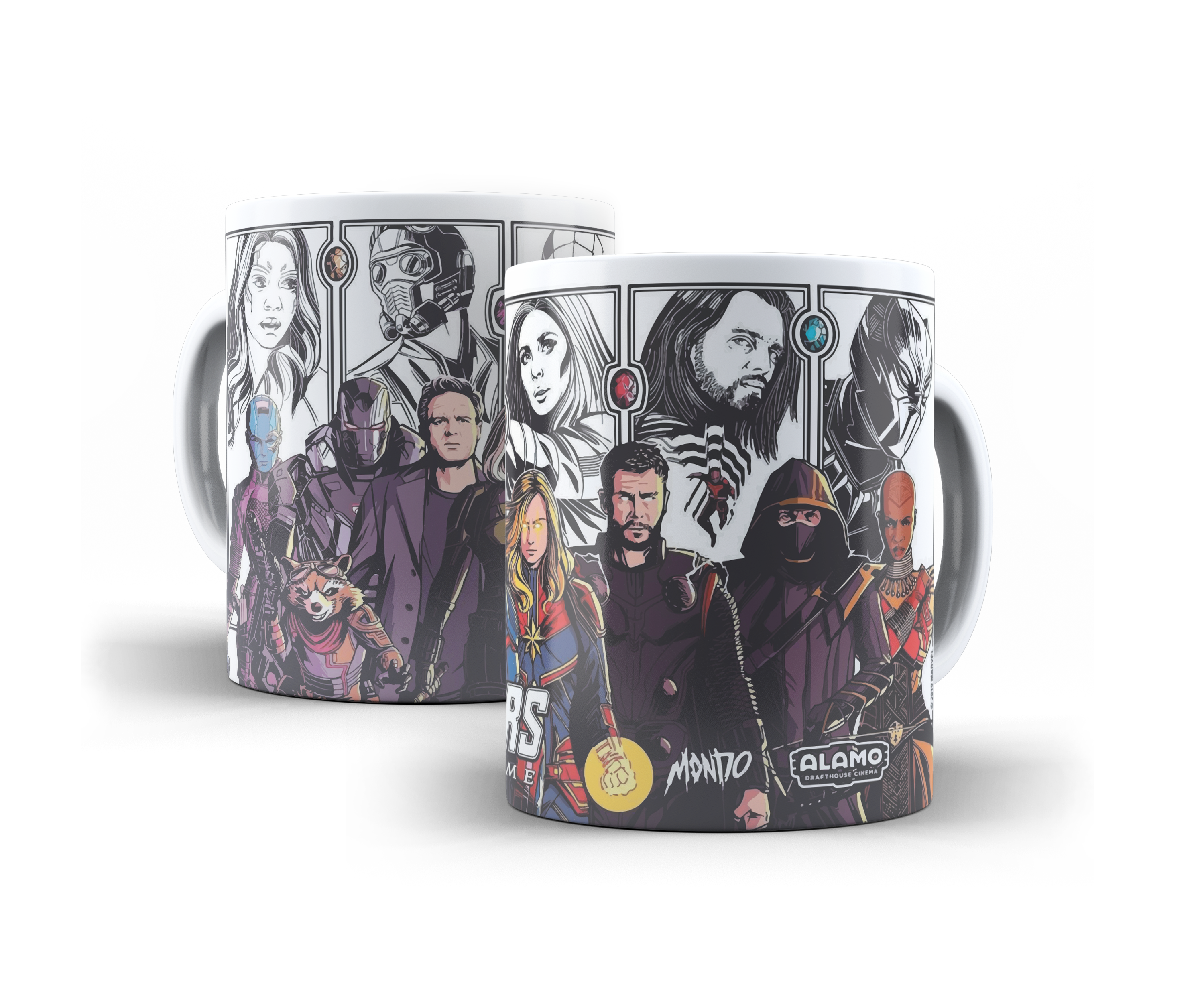Tazas diseño Personajes Avengers