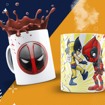 Tazas diseño Personajes DeadPool