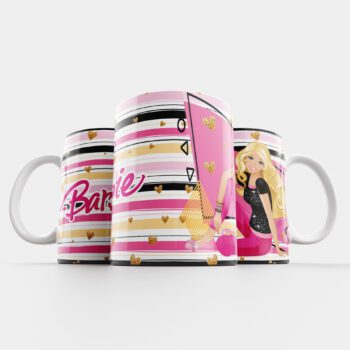 Tazas con diseño de Barbie