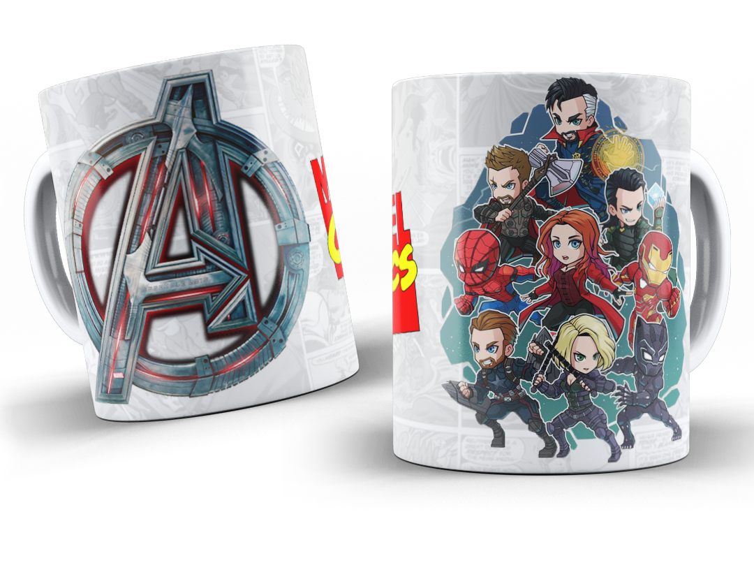 Tazas diseño Personajes Avengers - Imagen 12