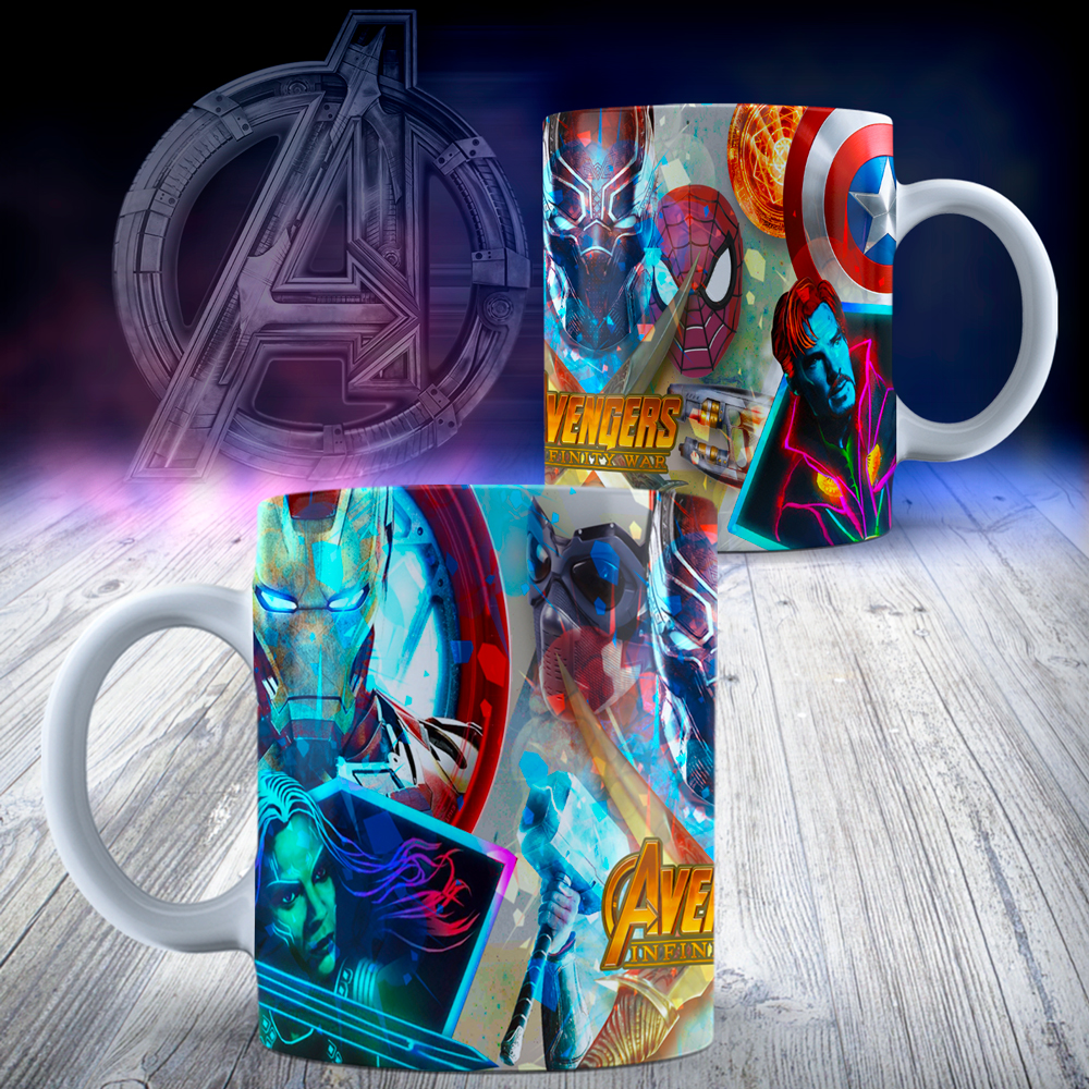 Tazas diseño temática de Infinity Wars - Imagen 7
