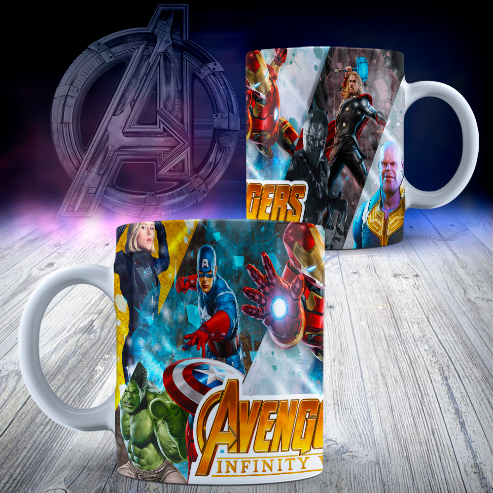 Tazas diseño temática de Infinity Wars - Imagen 2