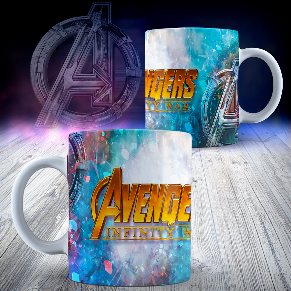 Tazas diseño temática de Infinity Wars - Imagen 3