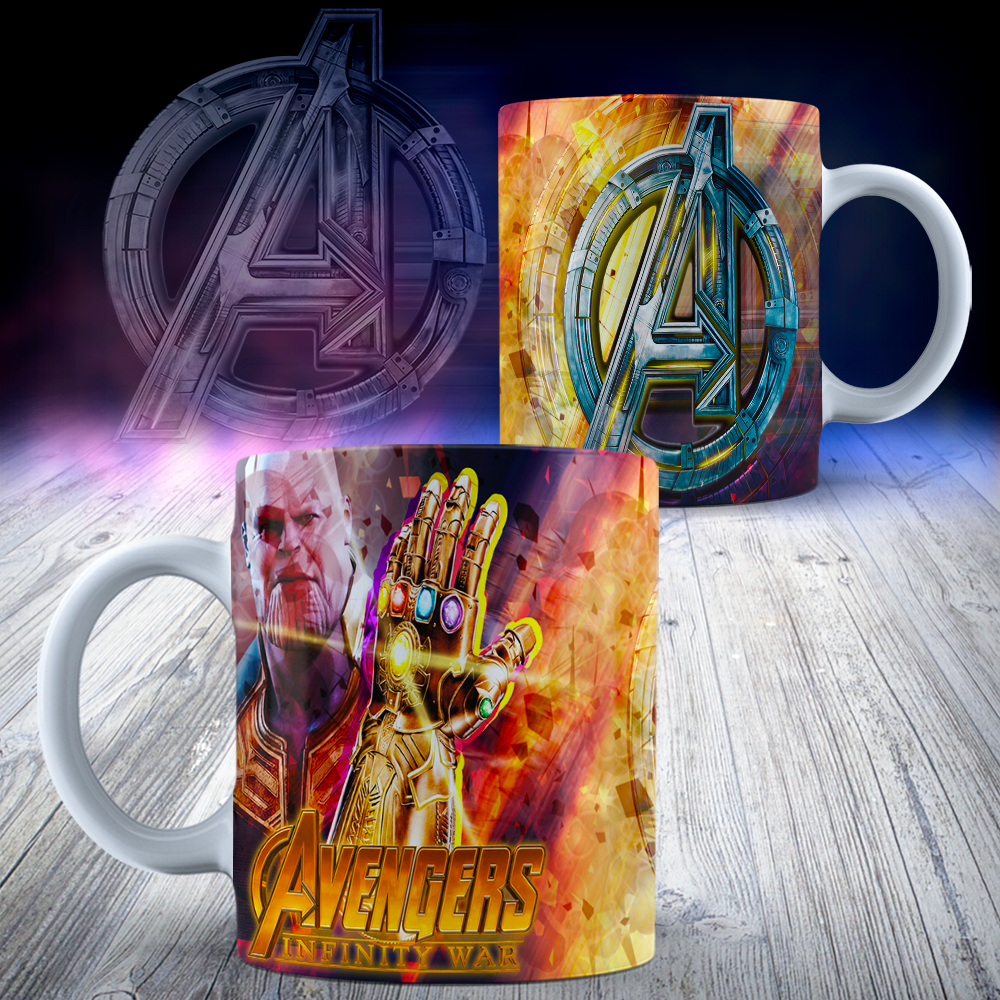 Tazas diseño temática de Infinity Wars - Imagen 4