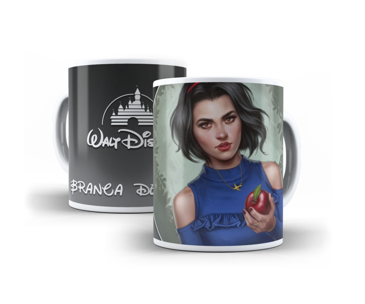 Tazas diseño princesas Disney segunda parte