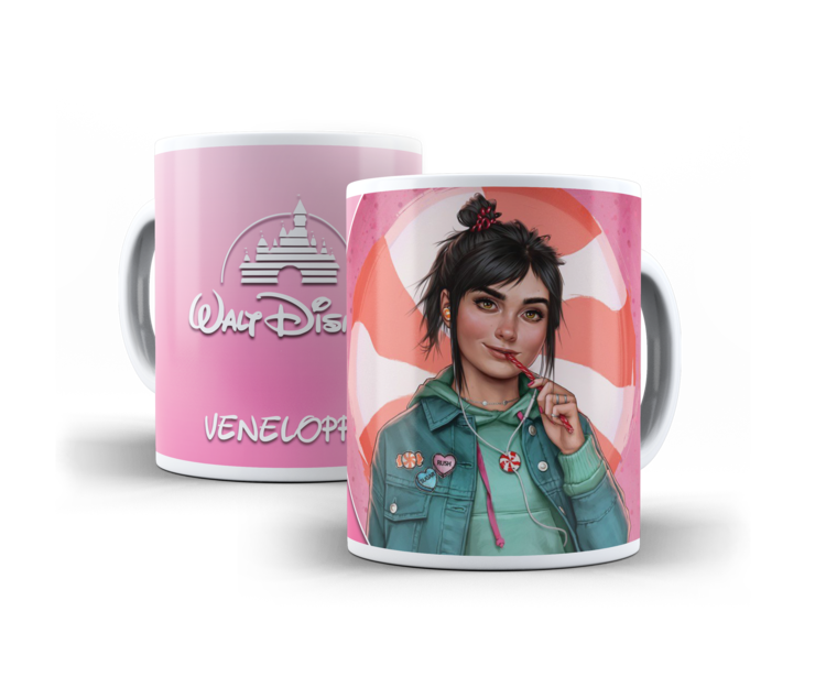 Tazas diseño princesas disney - Imagen 3