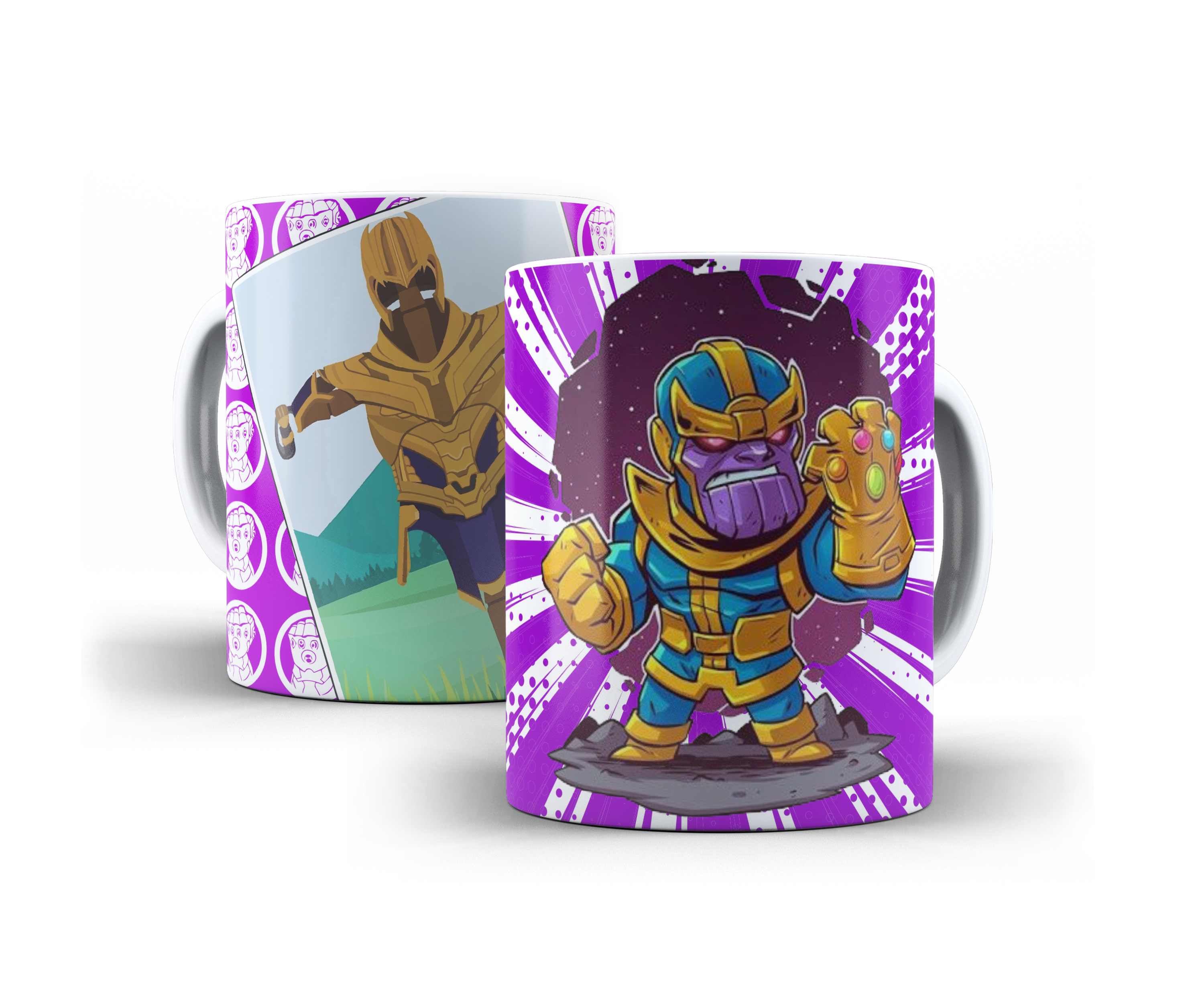 Tazas diseño temática de Infinity Wars - Imagen 6