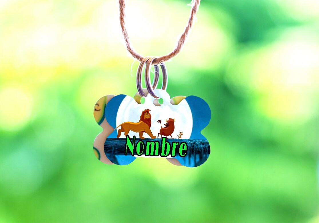 Chapas identificativas personalizadas para mascotas Disney2