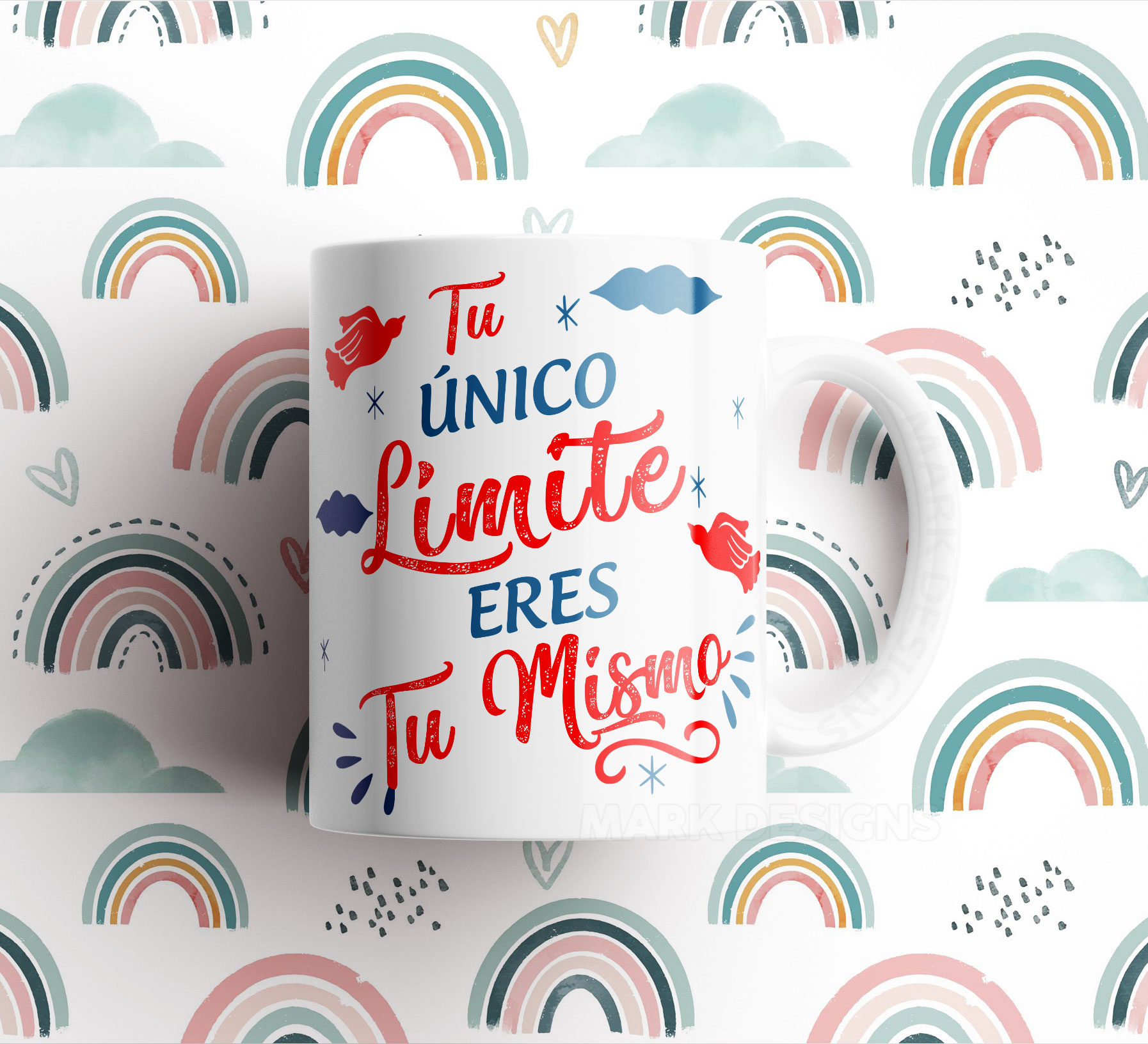 Tazas con diseños frases motivacionales - Imagen 10