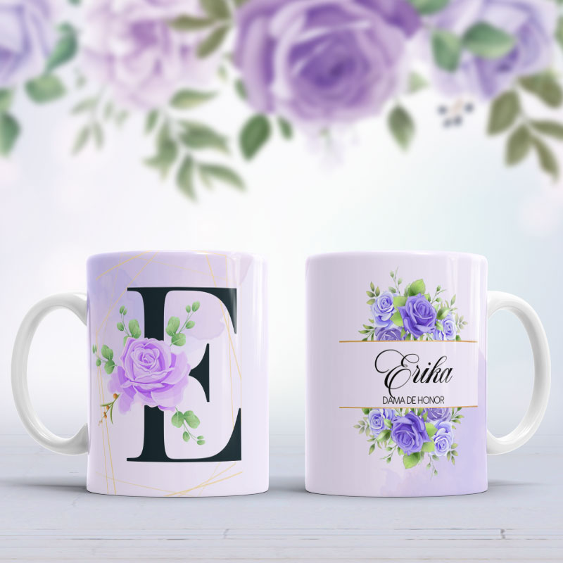 Tazas personalizadas con diseños para las Damas de Honor - Imagen 5