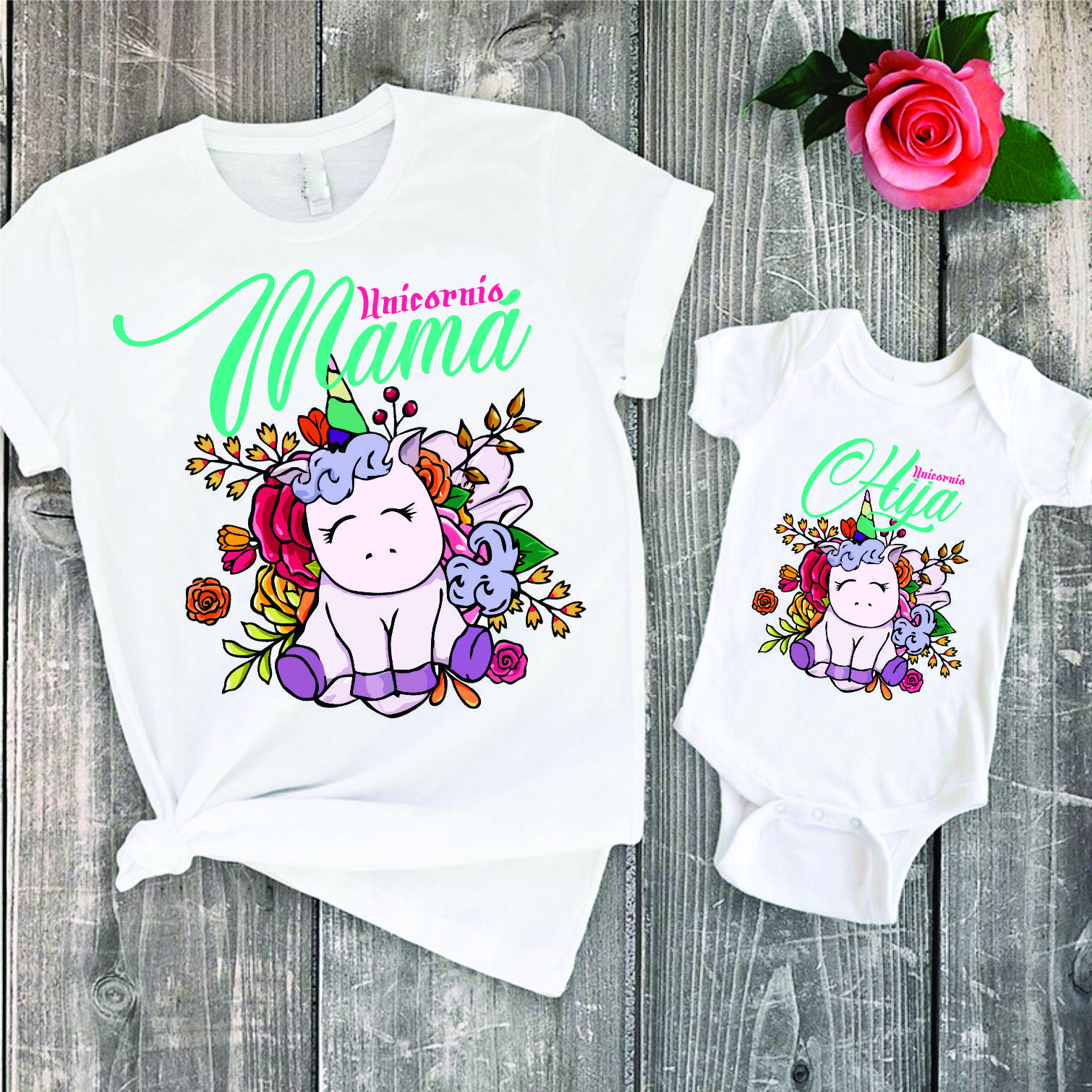 Conjunto de ropa para mamá y bebé a juego - Imagen 9