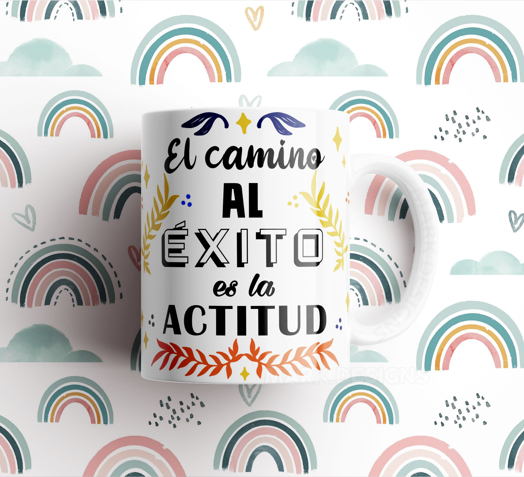 Tazas con diseños frases motivacionales - Imagen 4