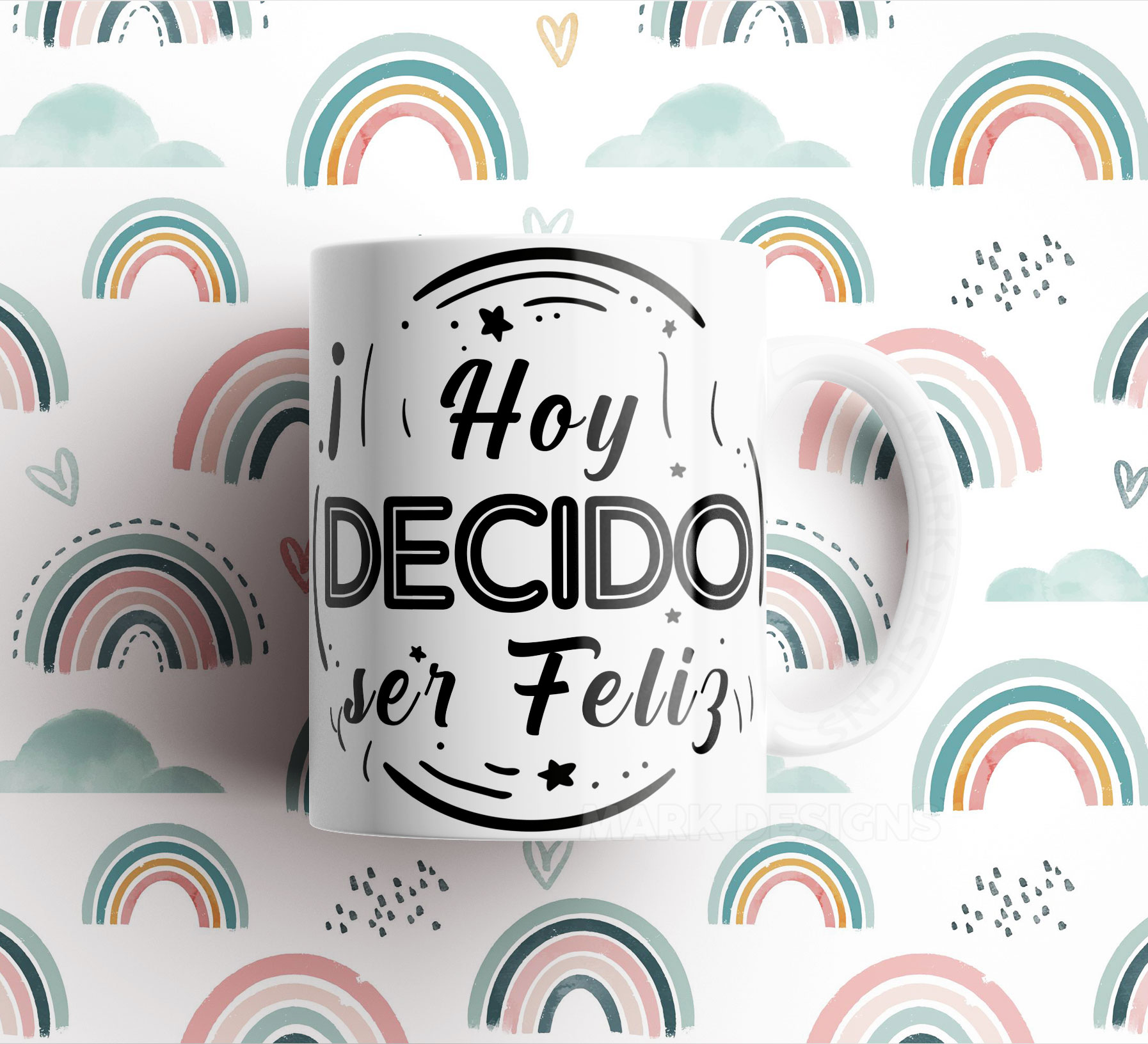 Tazas con diseños frases motivacionales - Imagen 3