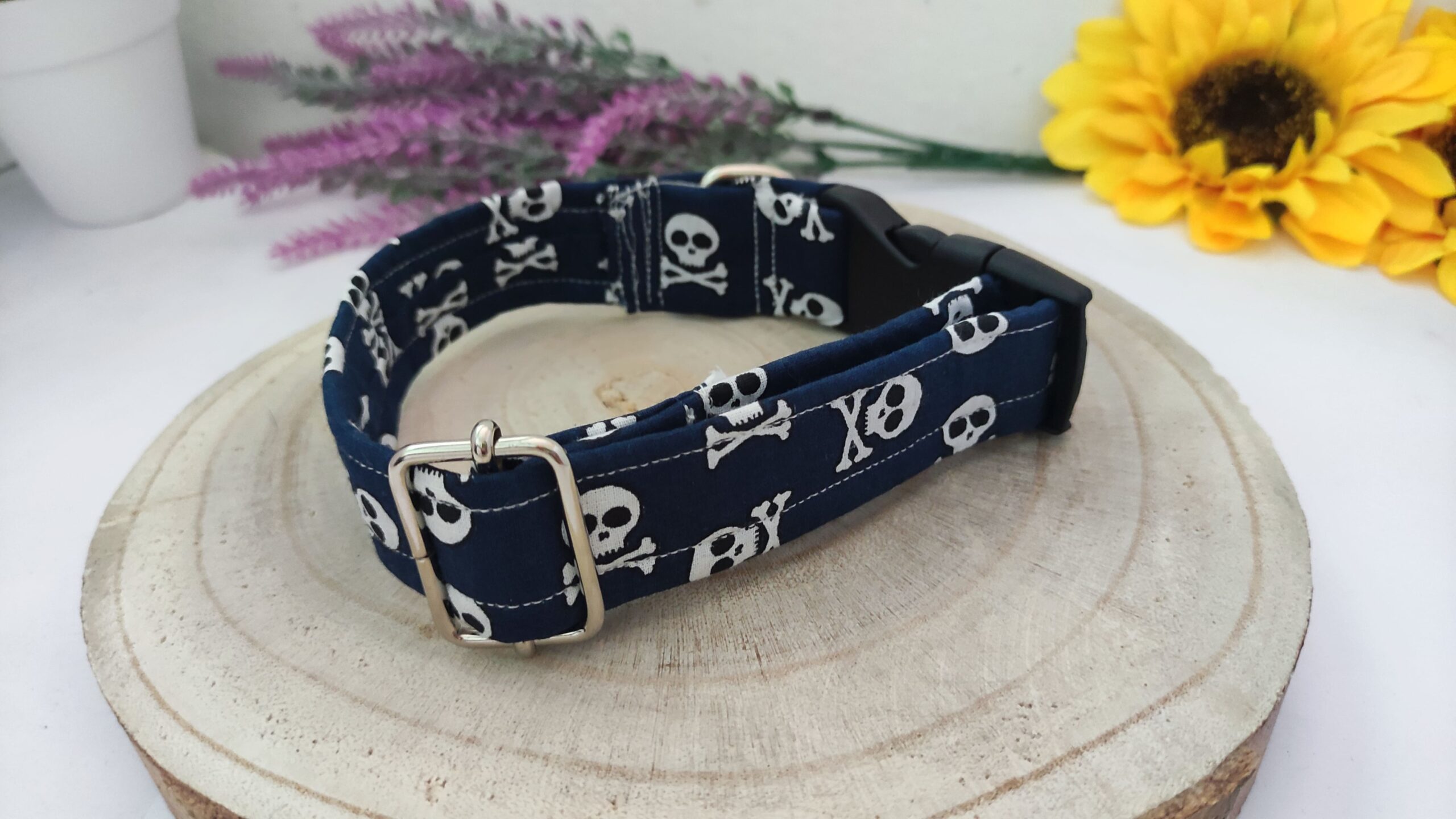 Collar para perro tipo click con diseño Pirata - Imagen 2