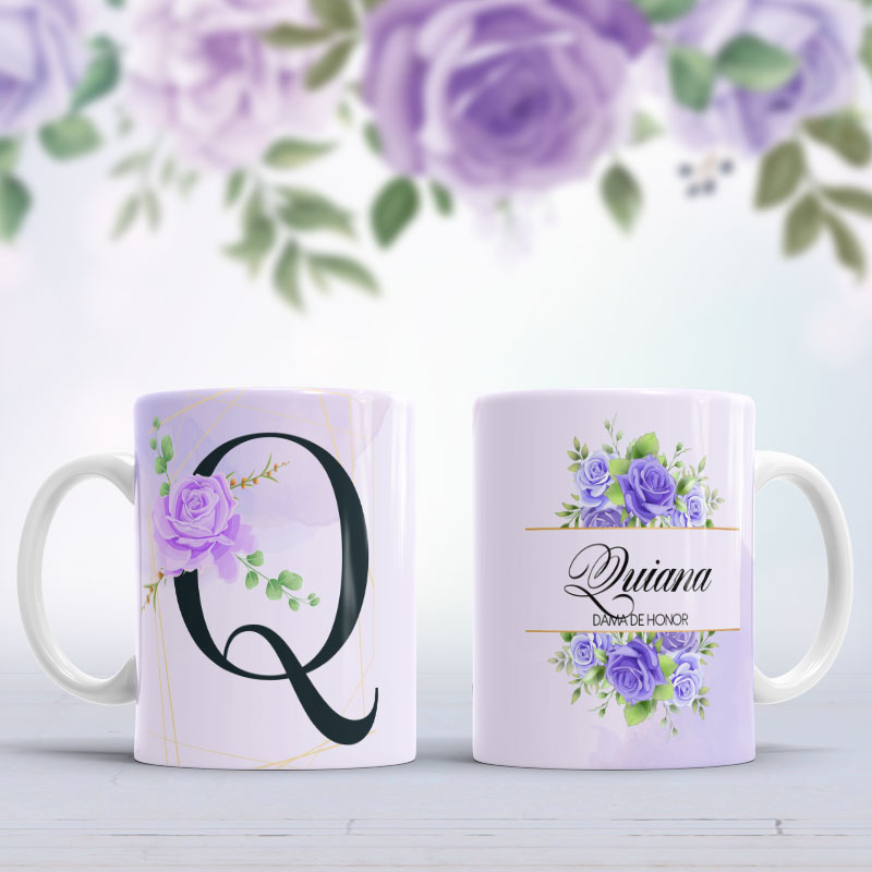 Tazas personalizadas con diseños para las Damas de Honor - Imagen 17