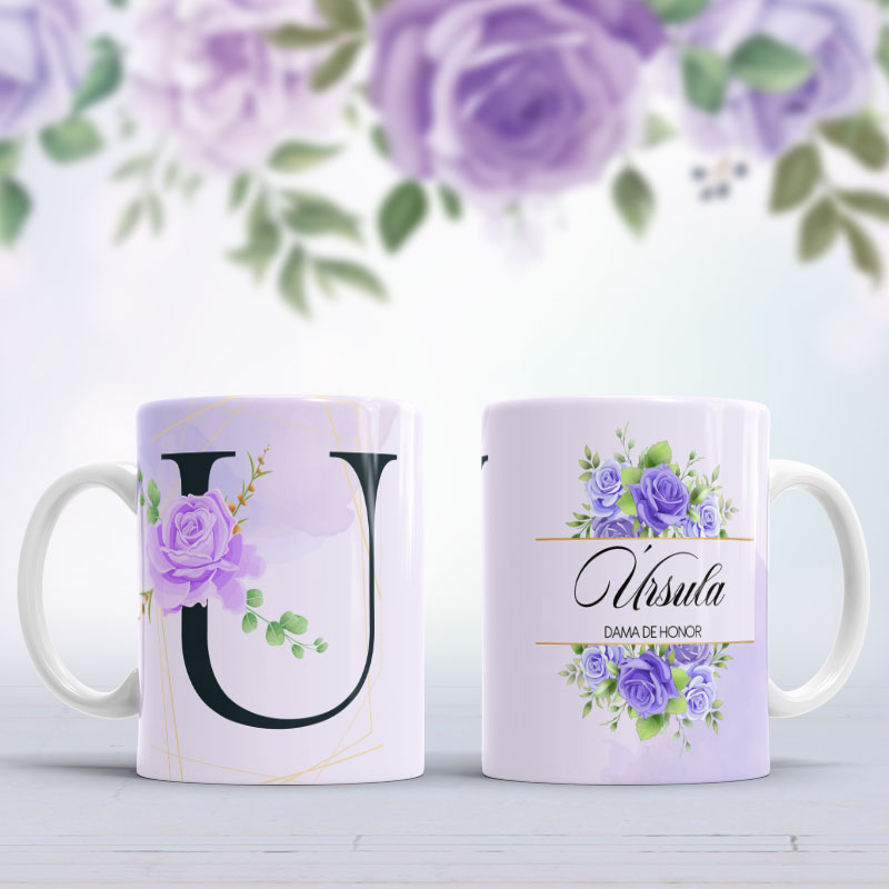 Tazas personalizadas con diseños para las Damas de Honor - Imagen 21