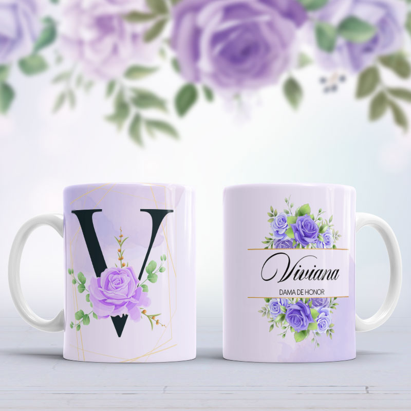 Tazas personalizadas con diseños para las Damas de Honor - Imagen 22