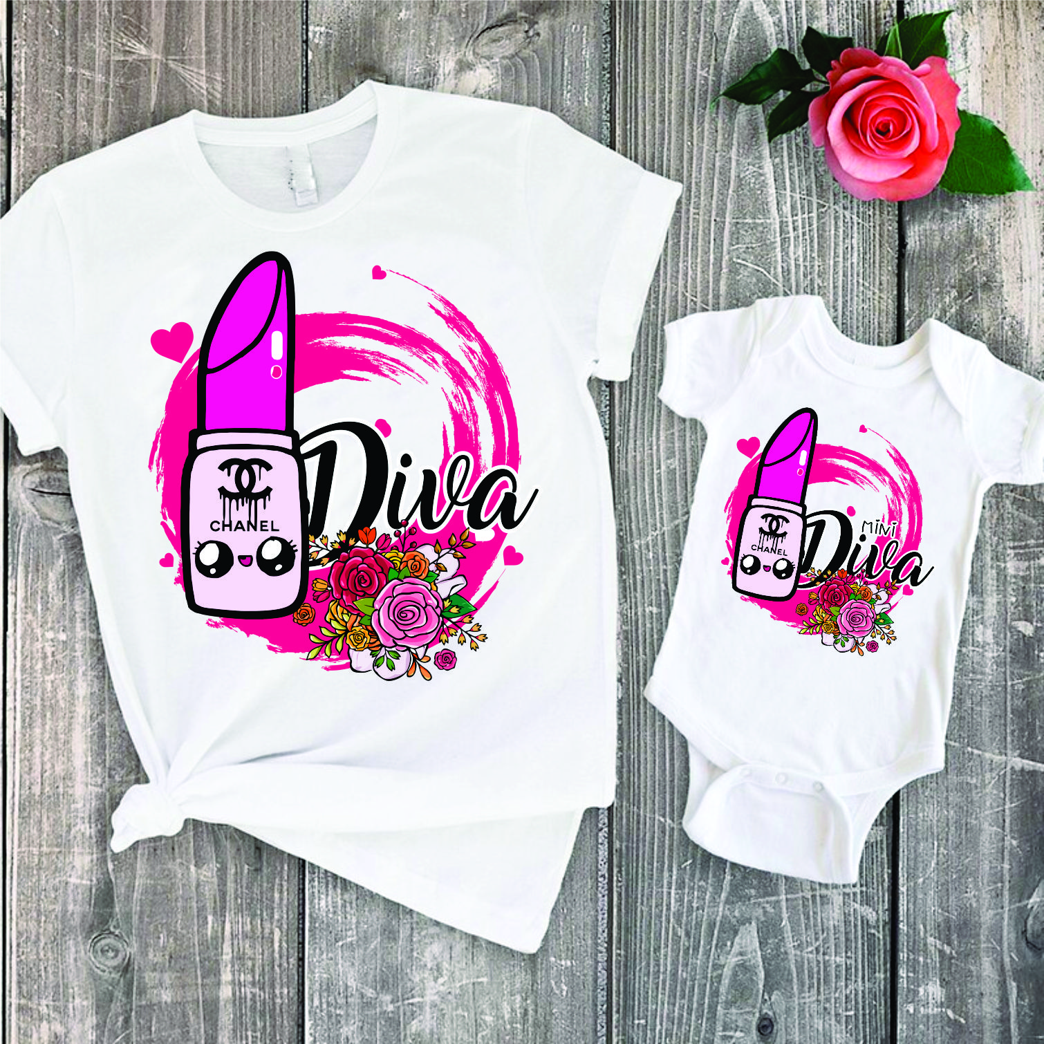 Conjunto de ropa para mamá y bebé a juego - Imagen 2