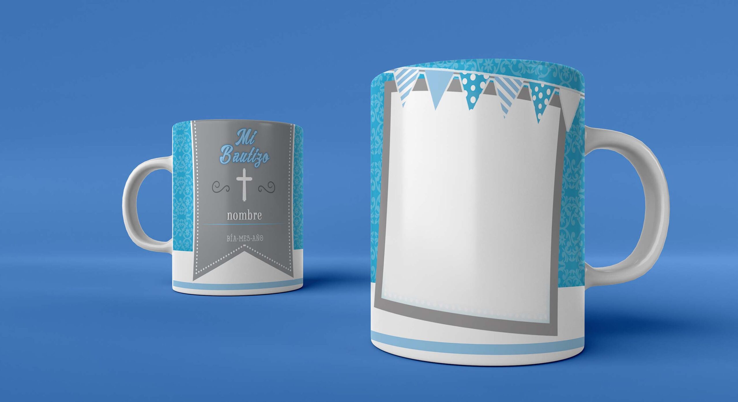 Tazas con diseños regalo Bautizo - Imagen 5