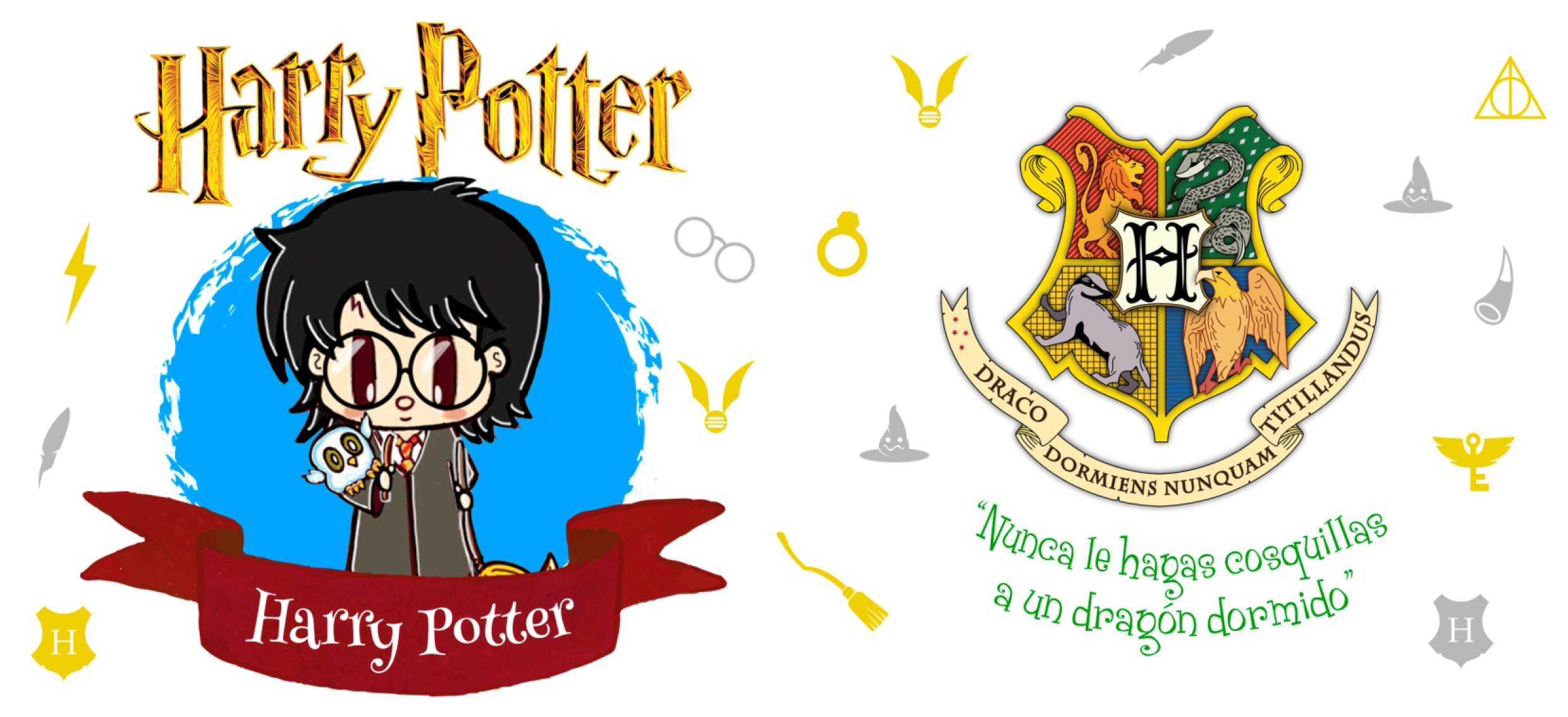 Tazas con diseños de HaRry PoTter