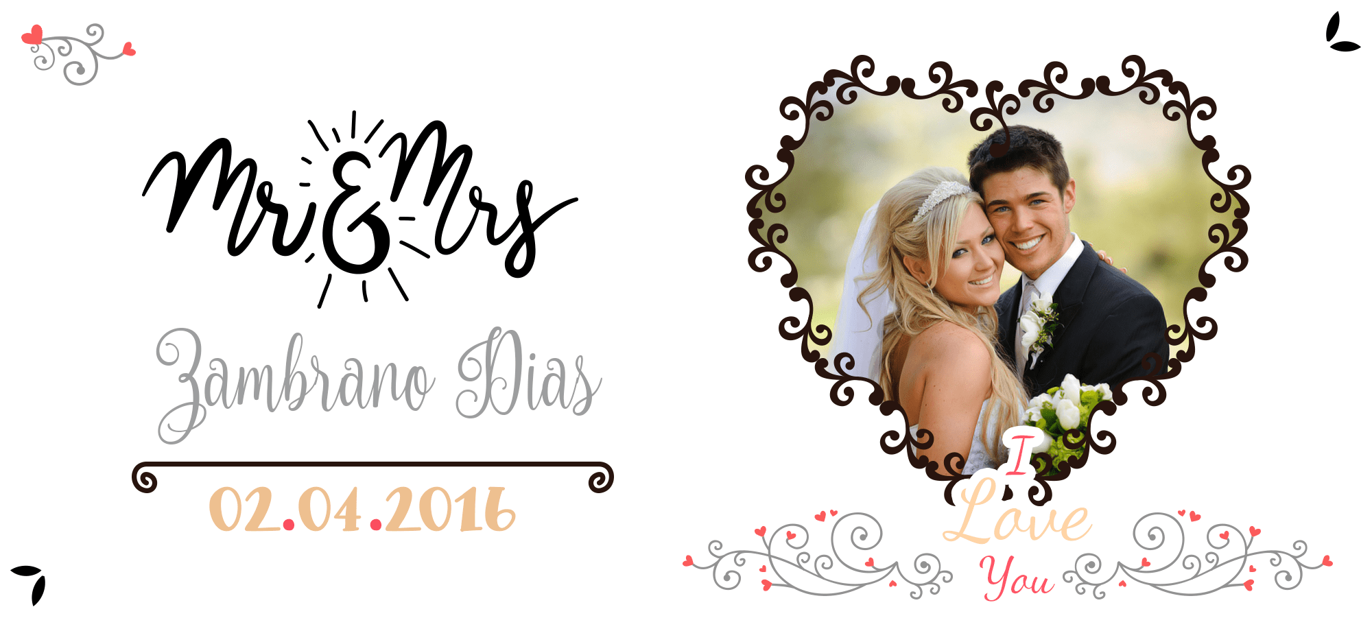 Tazas con diseños para bodas personalizables con foto - Imagen 3