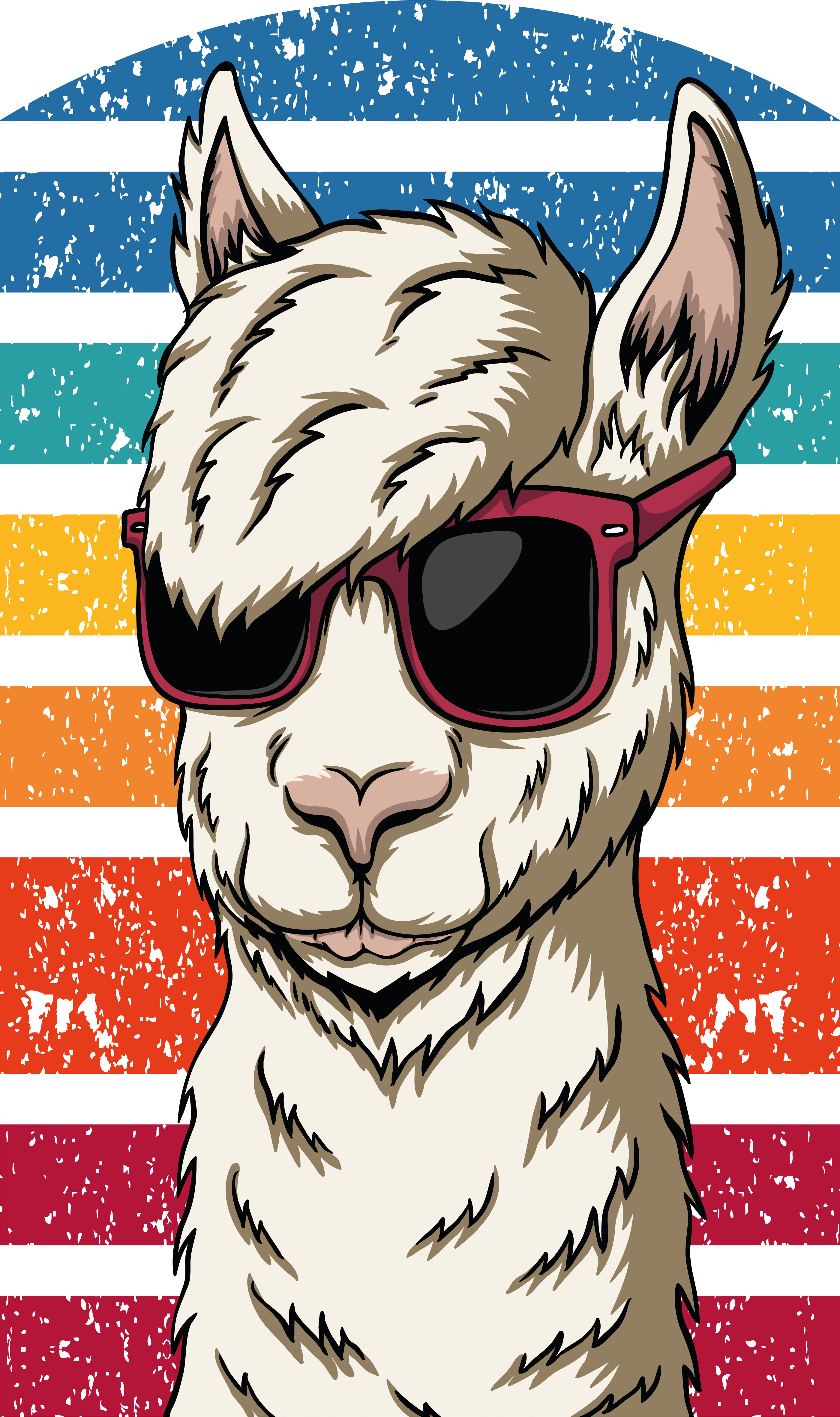 Camiseta o sudadera diseño de llama colorida - Imagen 2
