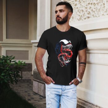 Camiseta o sudadera diseño de Venom rugiendo