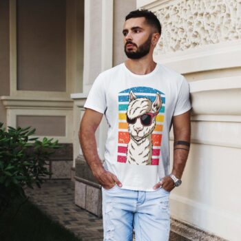 Camiseta o sudadera diseño de llama colorida