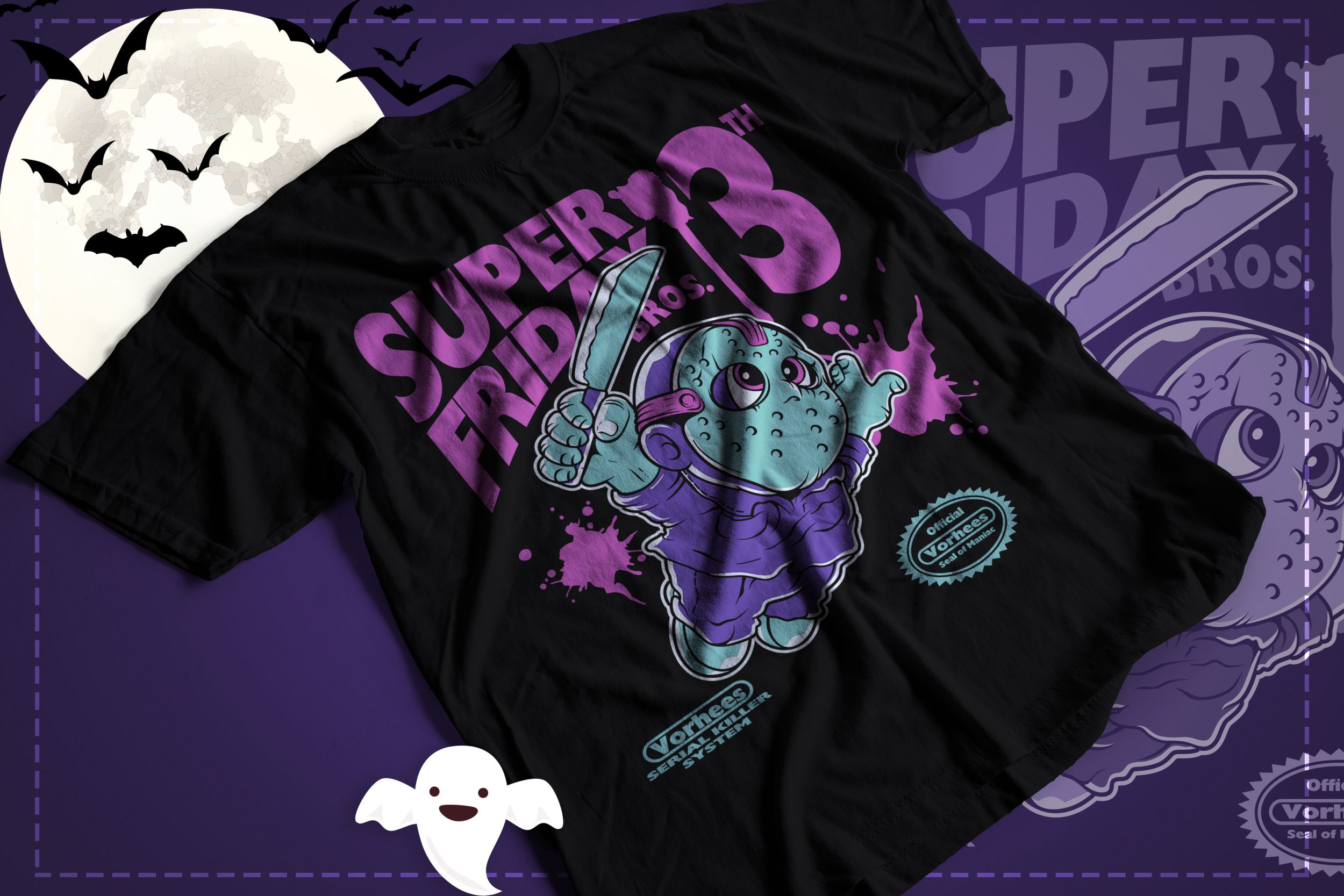 Camiseta terrorífica de Super Mario Bros - Imagen 3