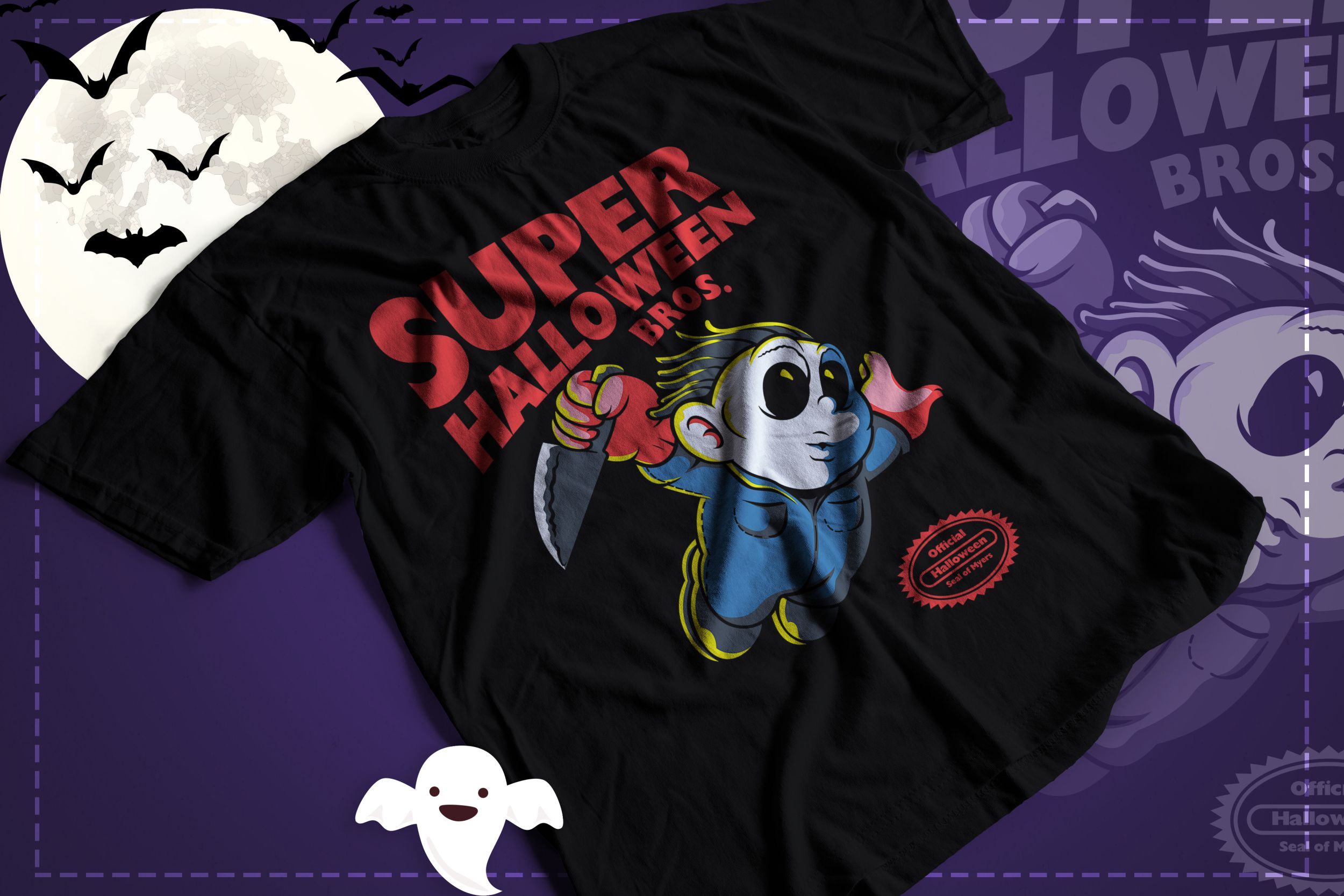 Camiseta terrorífica de Super Mario Bros - Imagen 4
