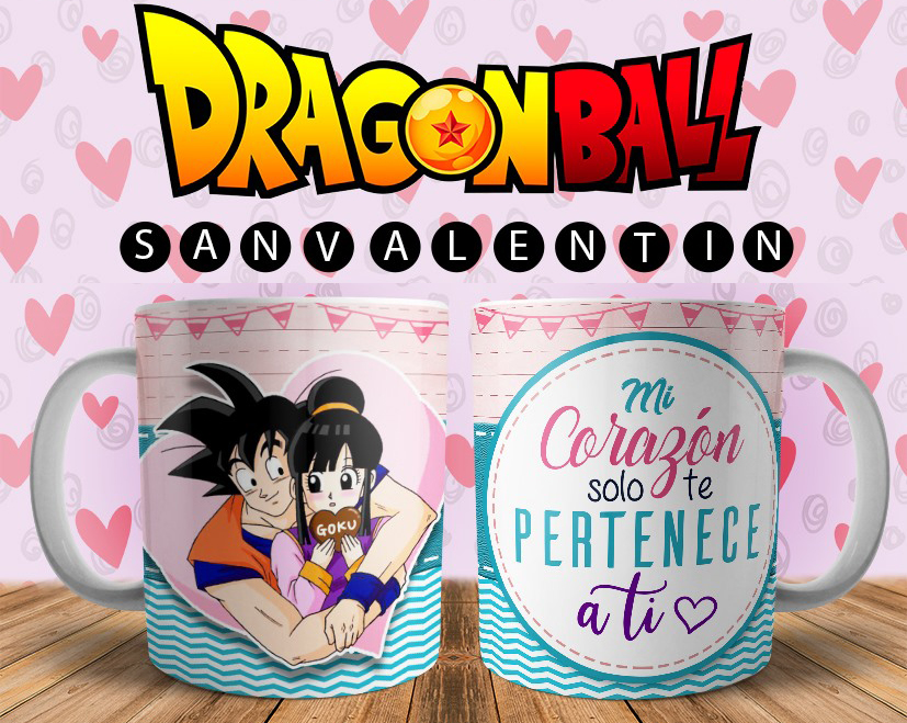 Taza de Dragón Ball especial San Valentín - Imagen 8