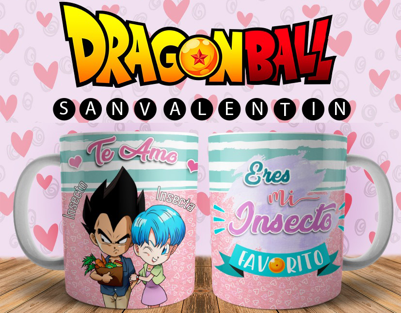 Taza de Dragón Ball especial San Valentín - Imagen 4
