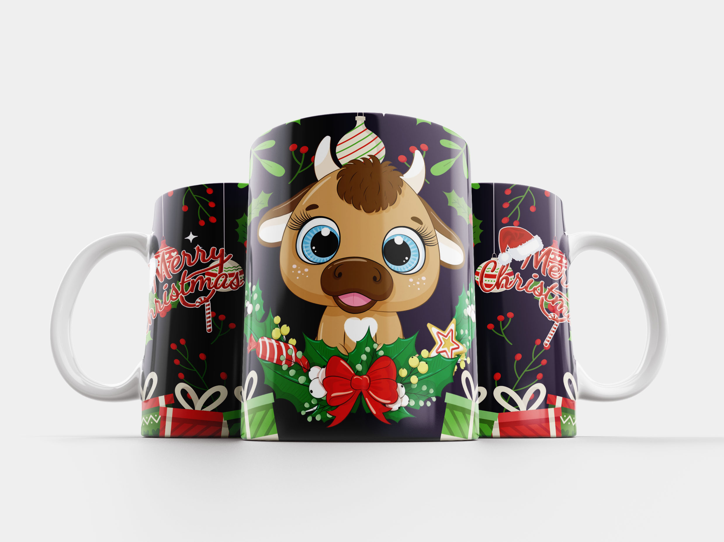 Tazas con diseños navideños - Imagen 5