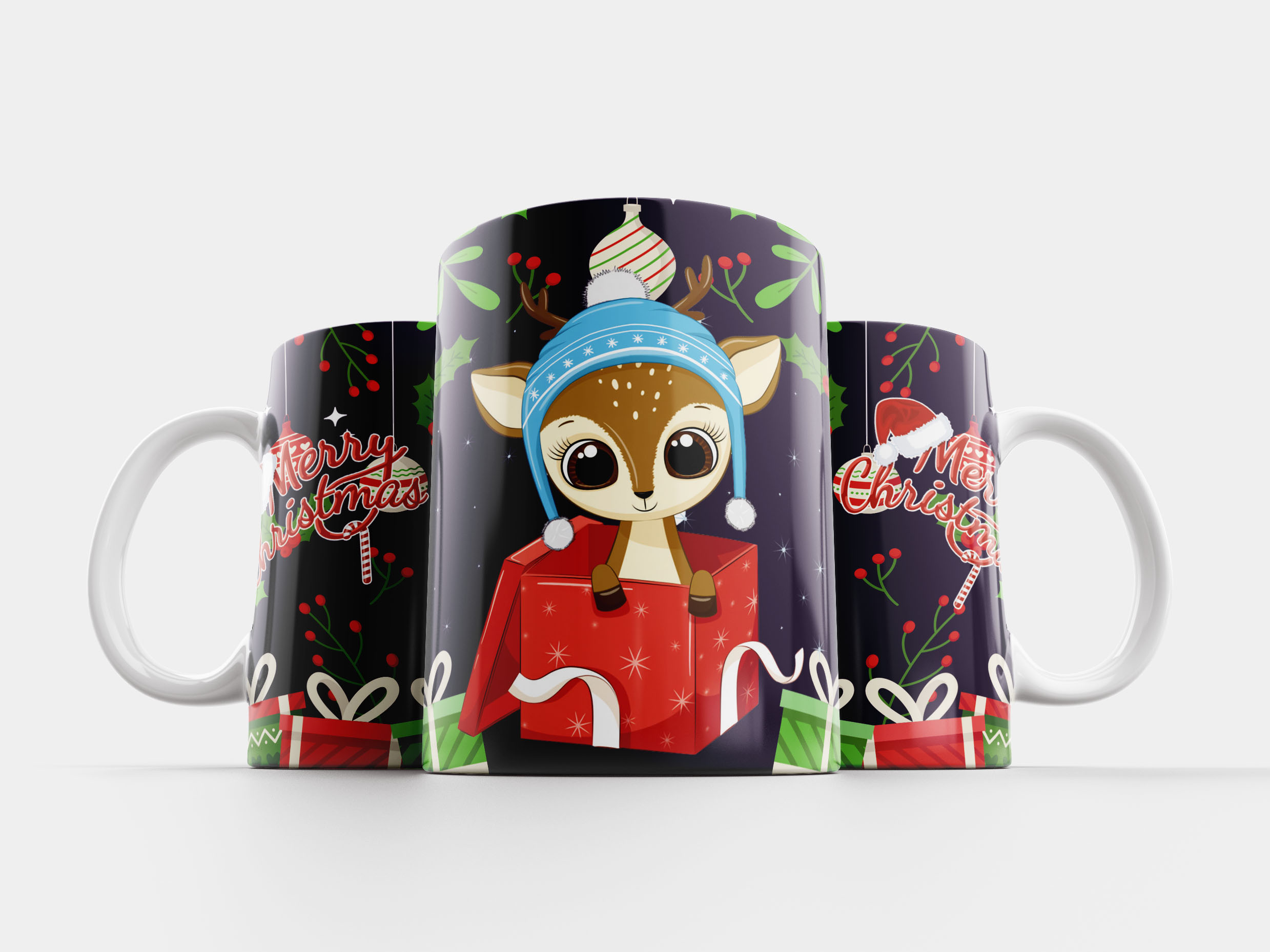 Tazas con diseños navideños - Imagen 6