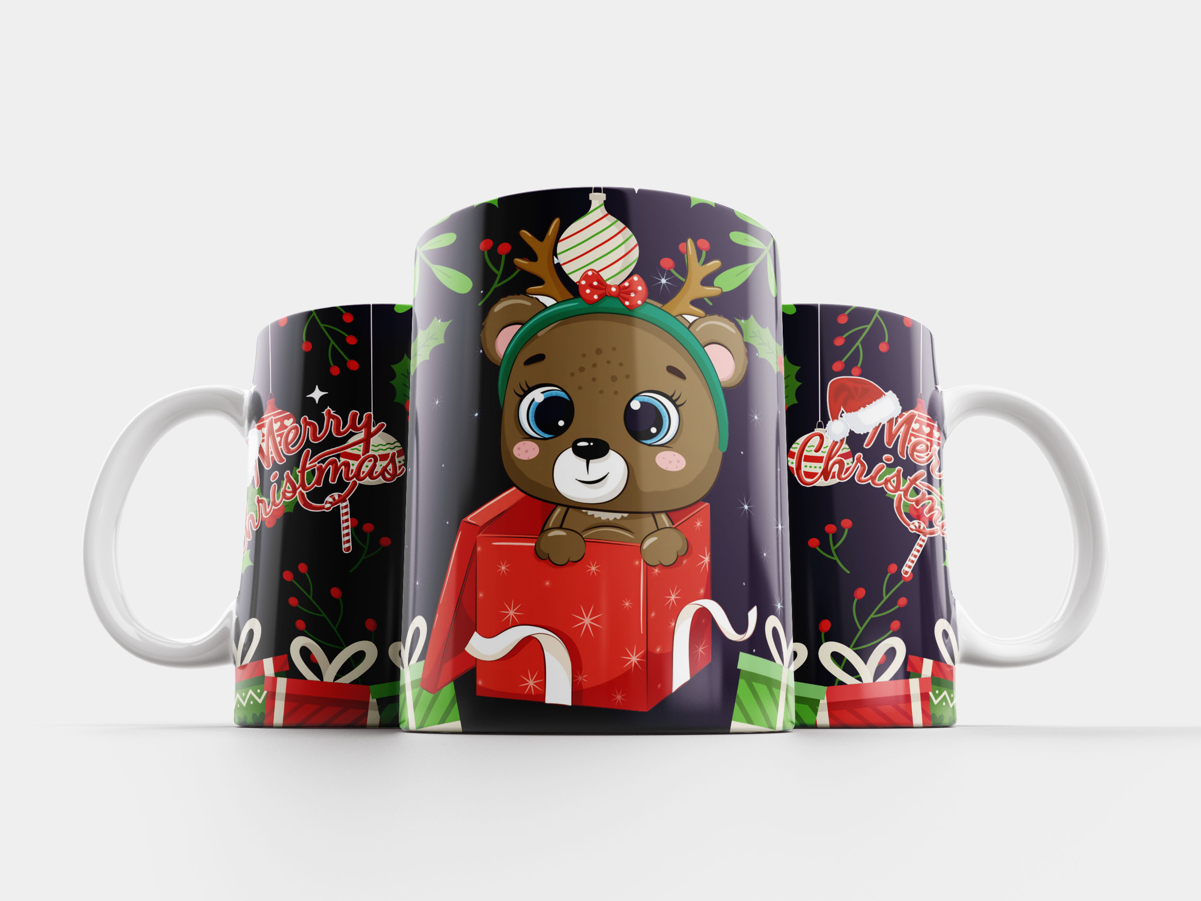 Tazas con diseños navideños - Imagen 8