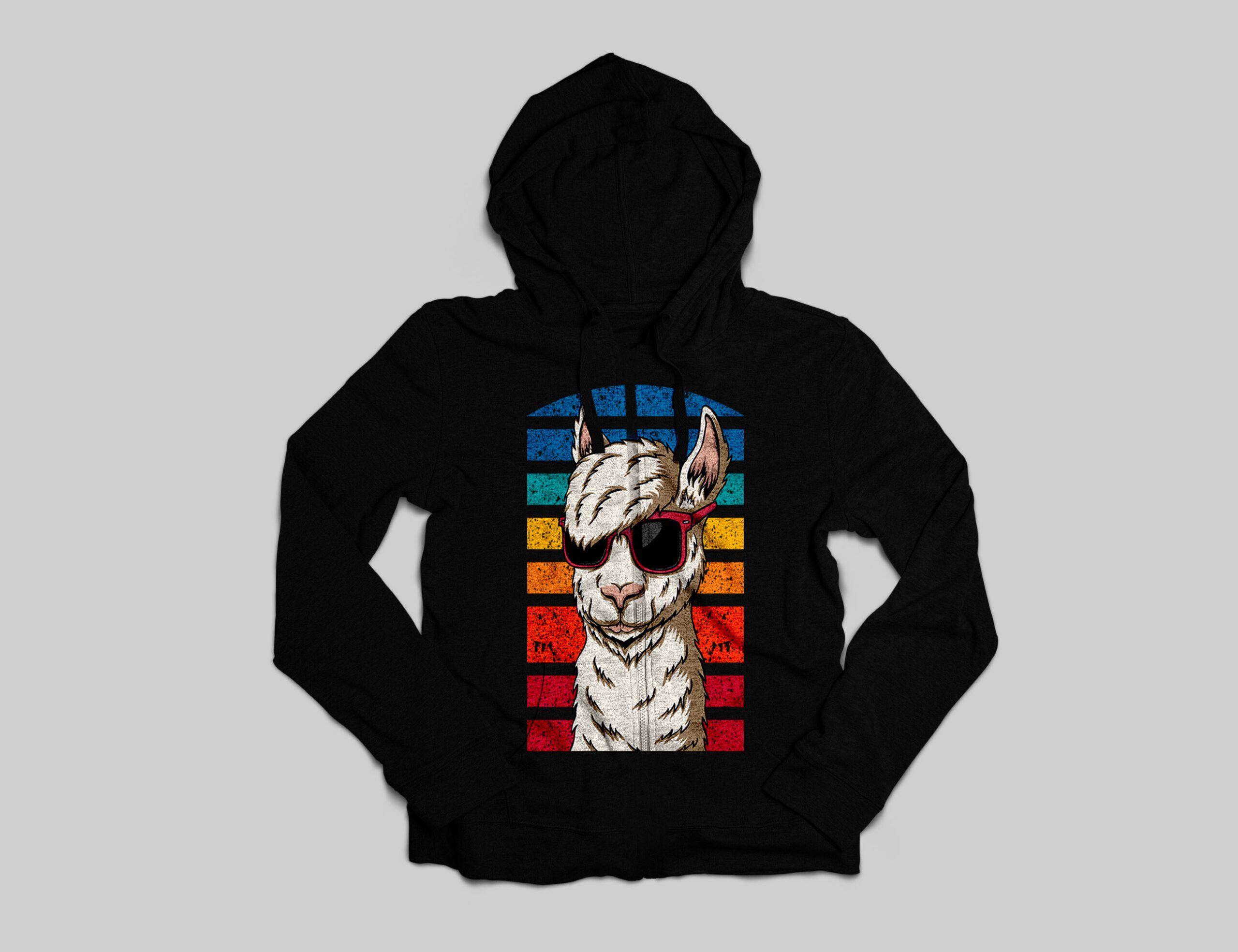 Camiseta o sudadera diseño de llama colorida - Imagen 3