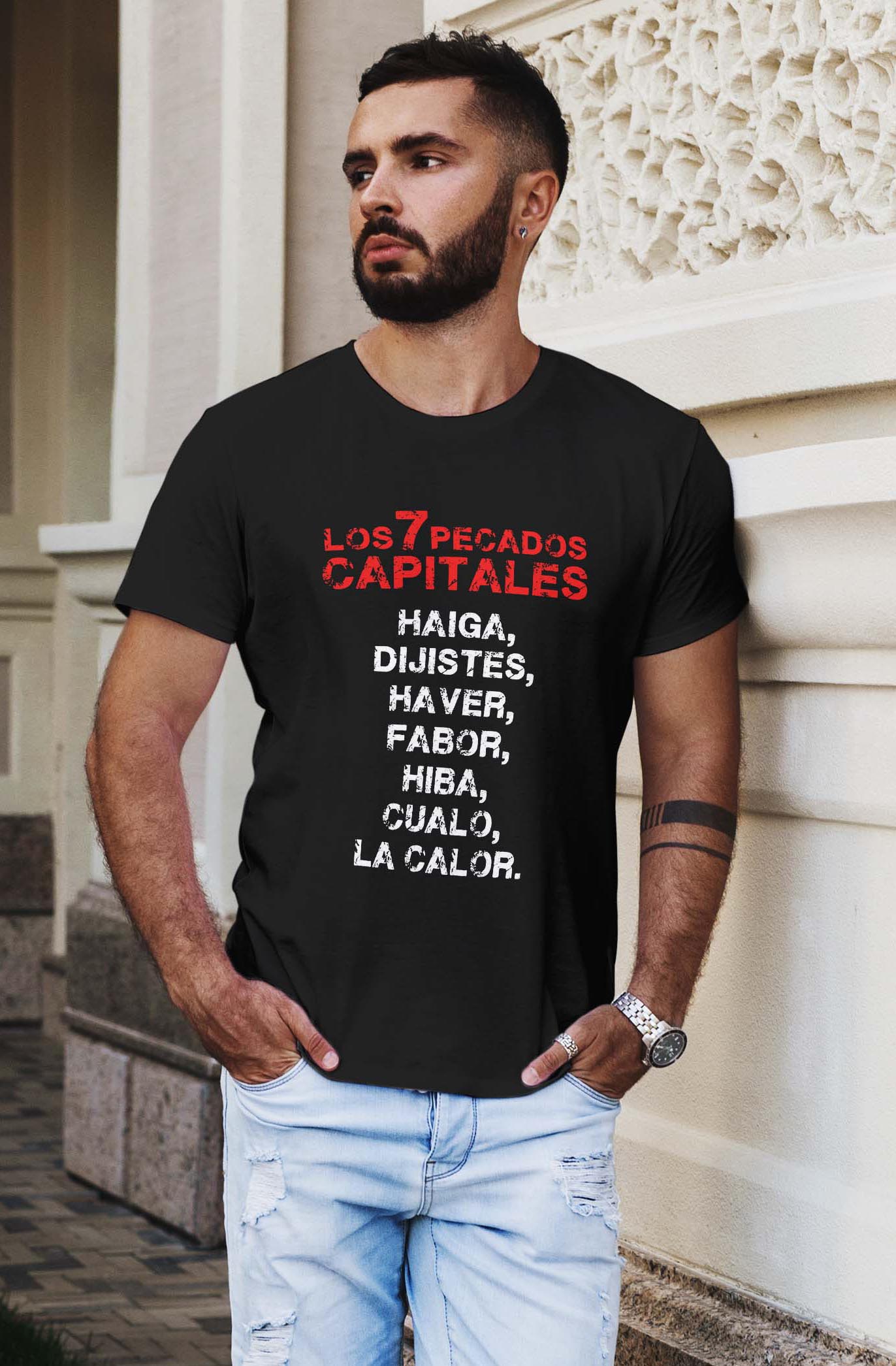 Camiseta o sudadera 7 pecados de la escritura