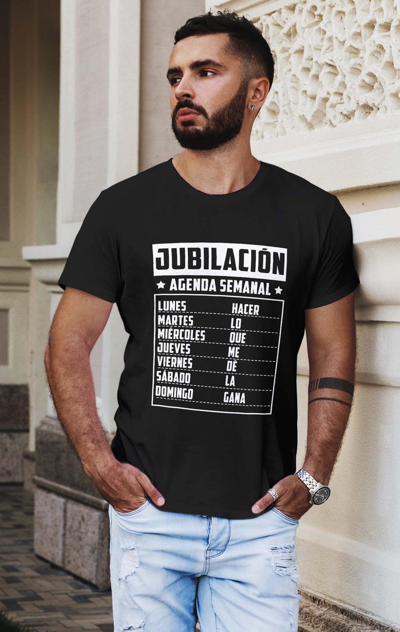 Camiseta o sudadera graciosa sobre la agenda del jubilado