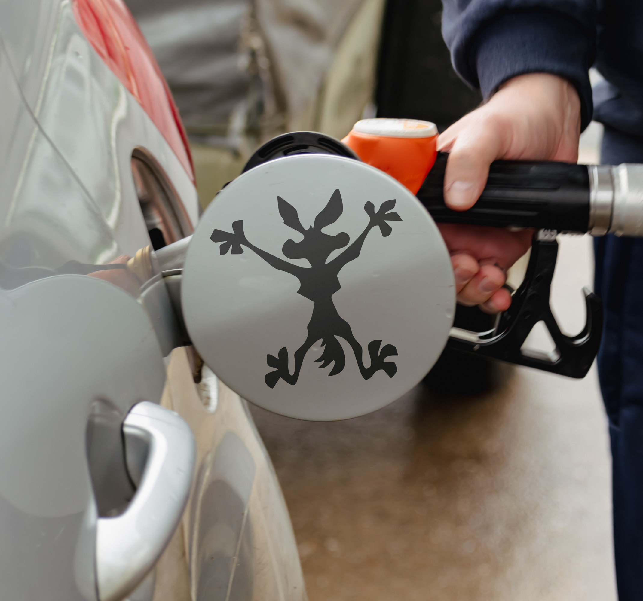 Vinilo para coche "Coyote"