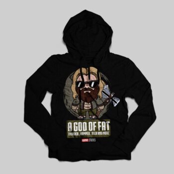 Sudadera con el dibujo de Thor versión rellenito