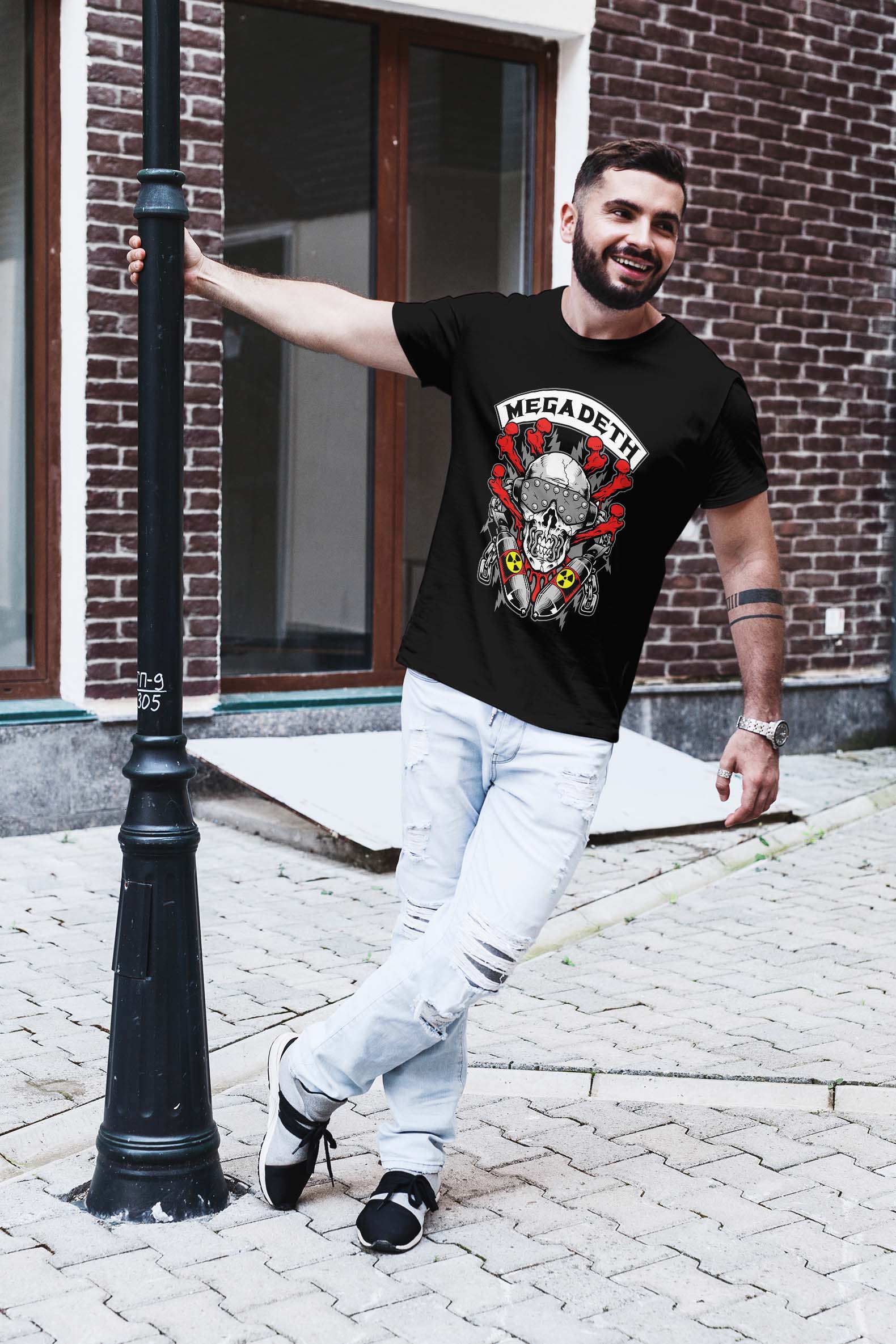¡Viste con la Furia del Metal! Camisetas y Sudaderas con el Espíritu de Megadeth - Imagen 2