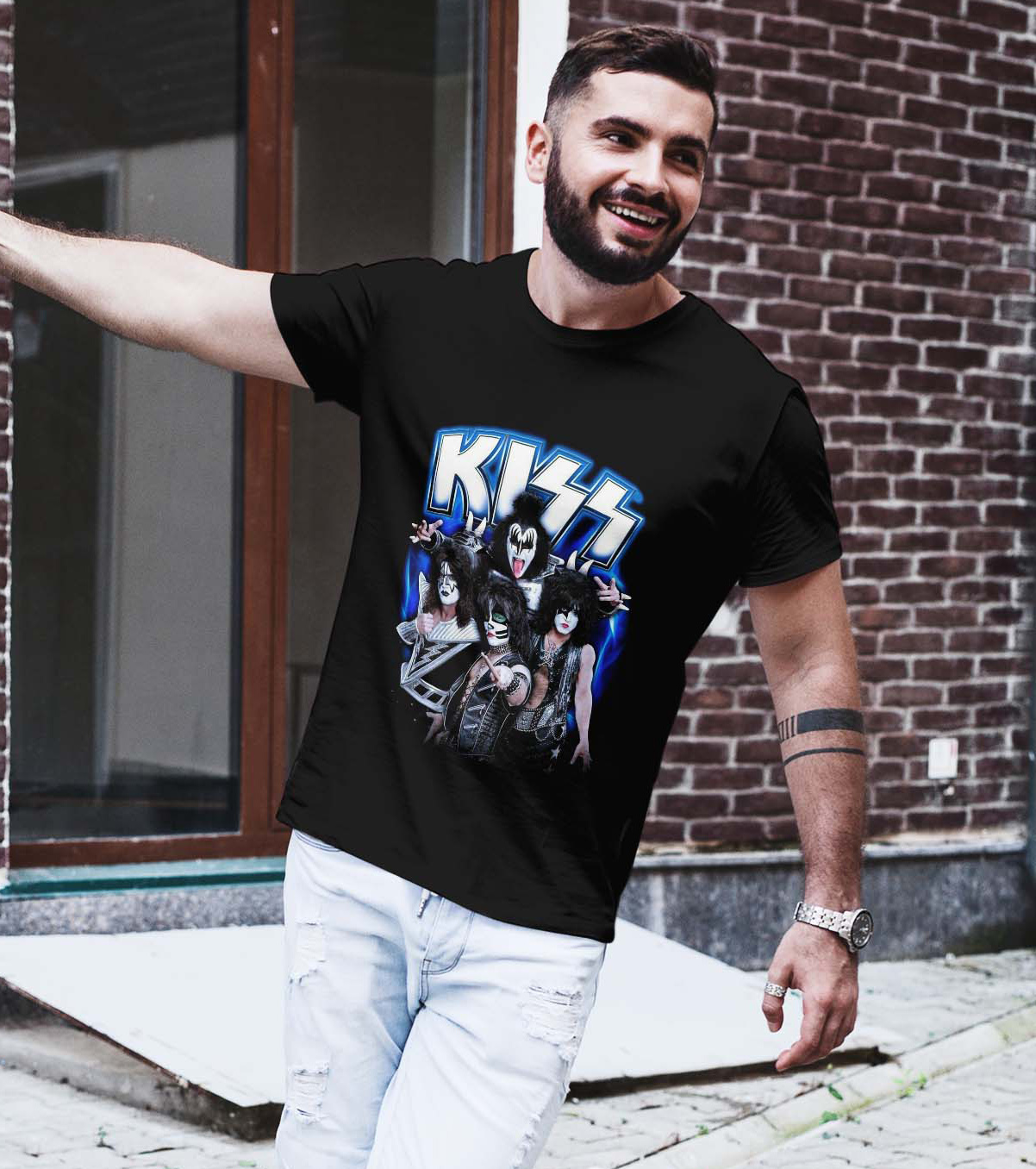 ¡Explosión de Estilo y Actitud! Camisetas y Sudaderas con el Espíritu de Kiss - Imagen 4