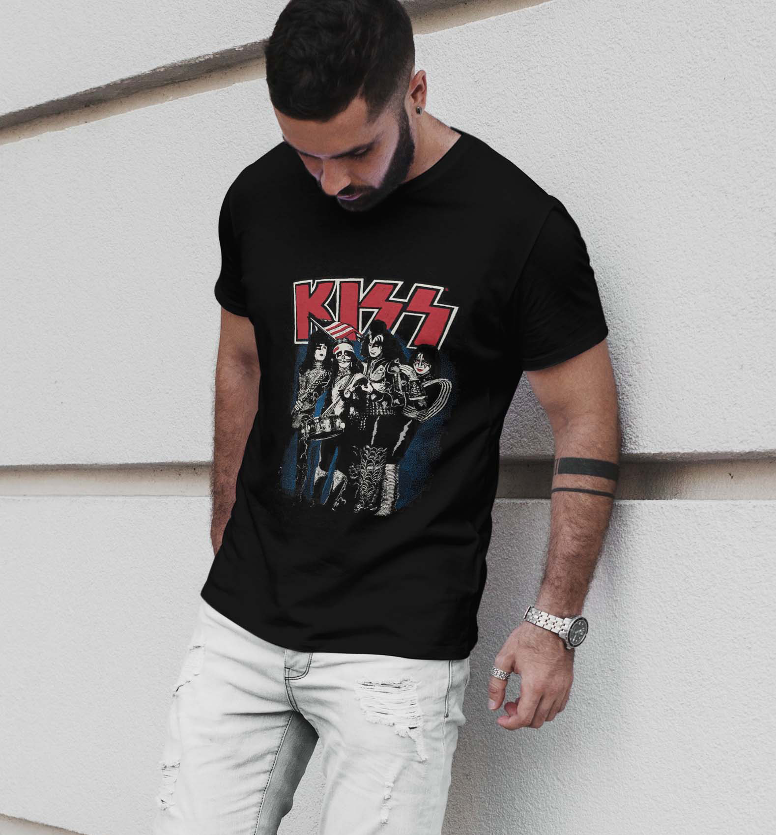 ¡Explosión de Estilo y Actitud! Camisetas y Sudaderas con el Espíritu de Kiss - Imagen 5