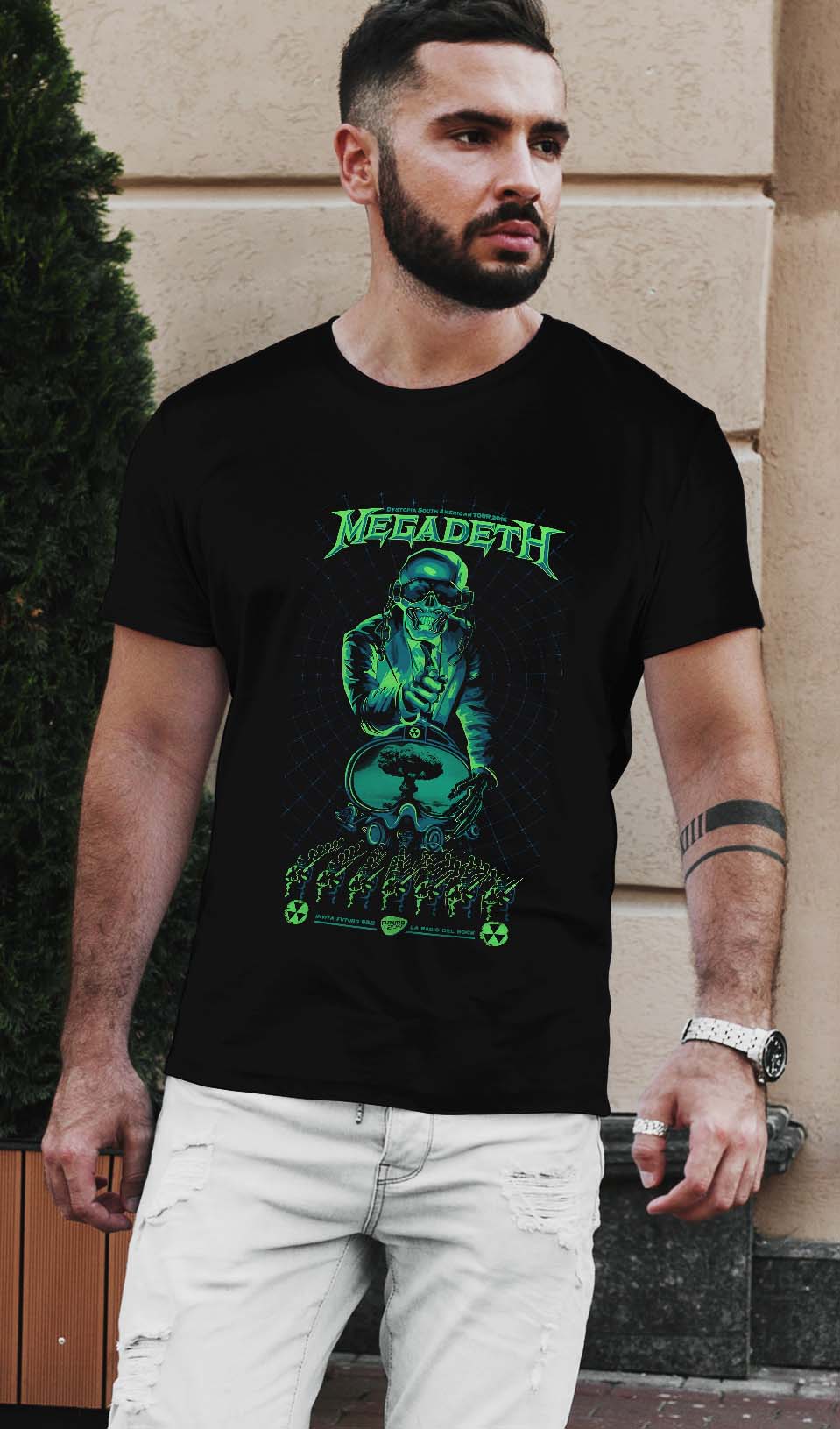 ¡Viste con la Furia del Metal! Camisetas y Sudaderas con el Espíritu de Megadeth