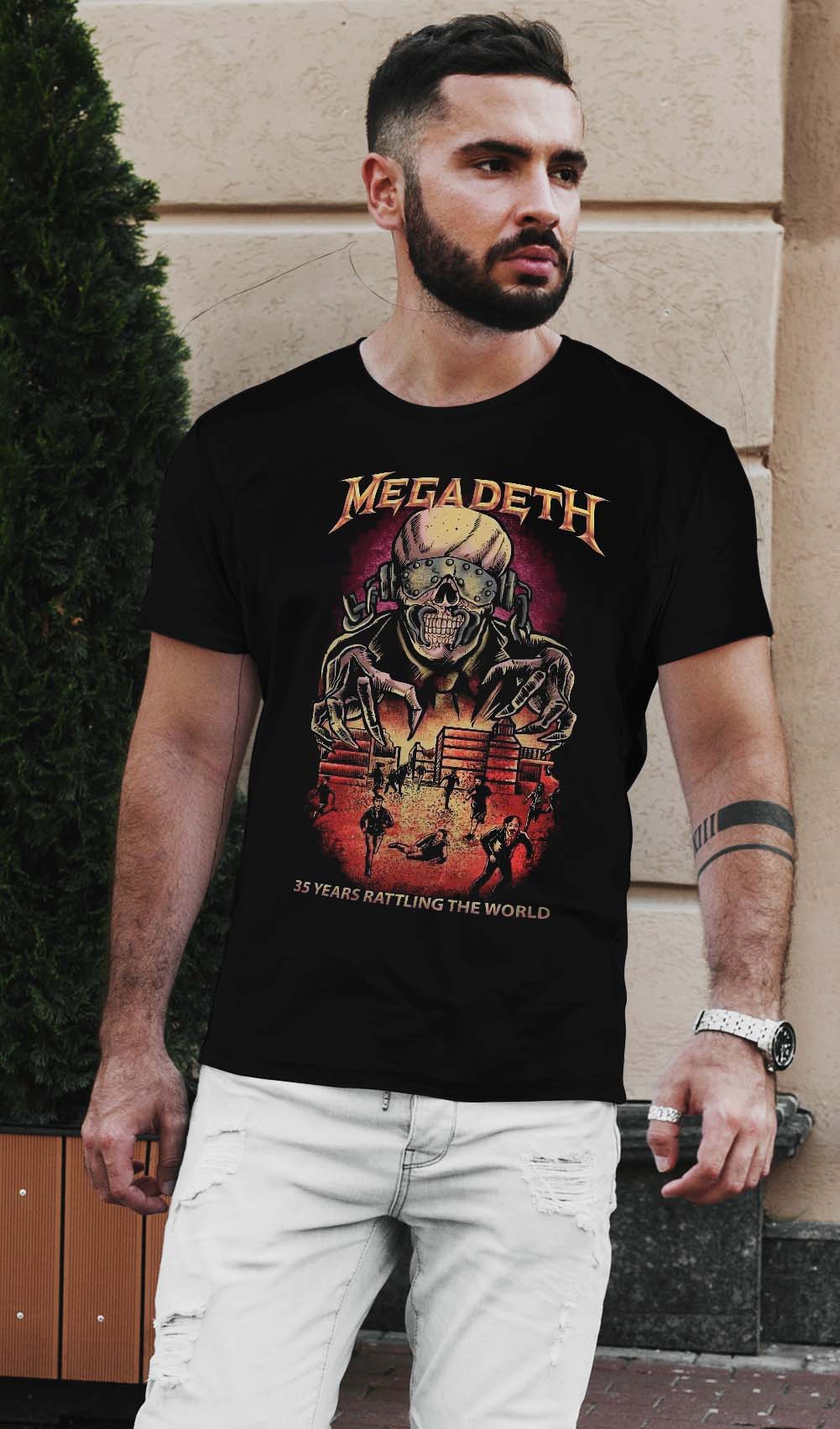 ¡Viste con la Furia del Metal! Camisetas y Sudaderas con el Espíritu de Megadeth - Imagen 4