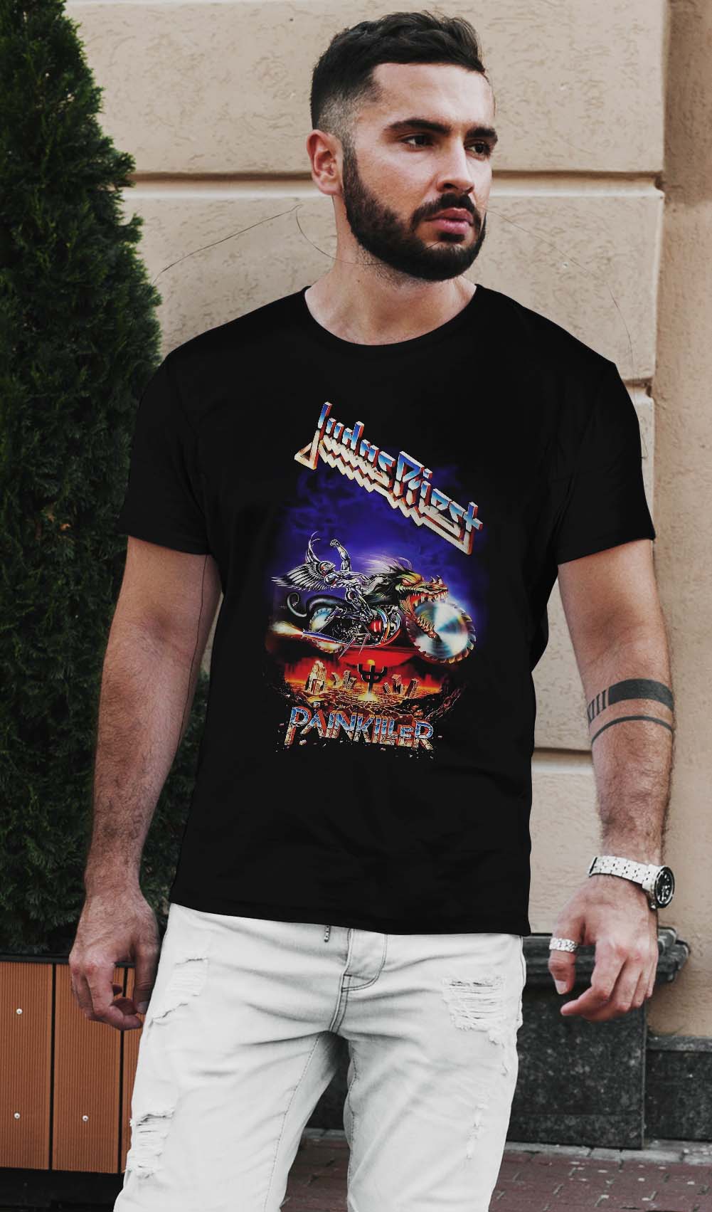 Viste con Poder y Metal: Camisetas y Sudaderas Inspiradas en Judas Priest - Imagen 4