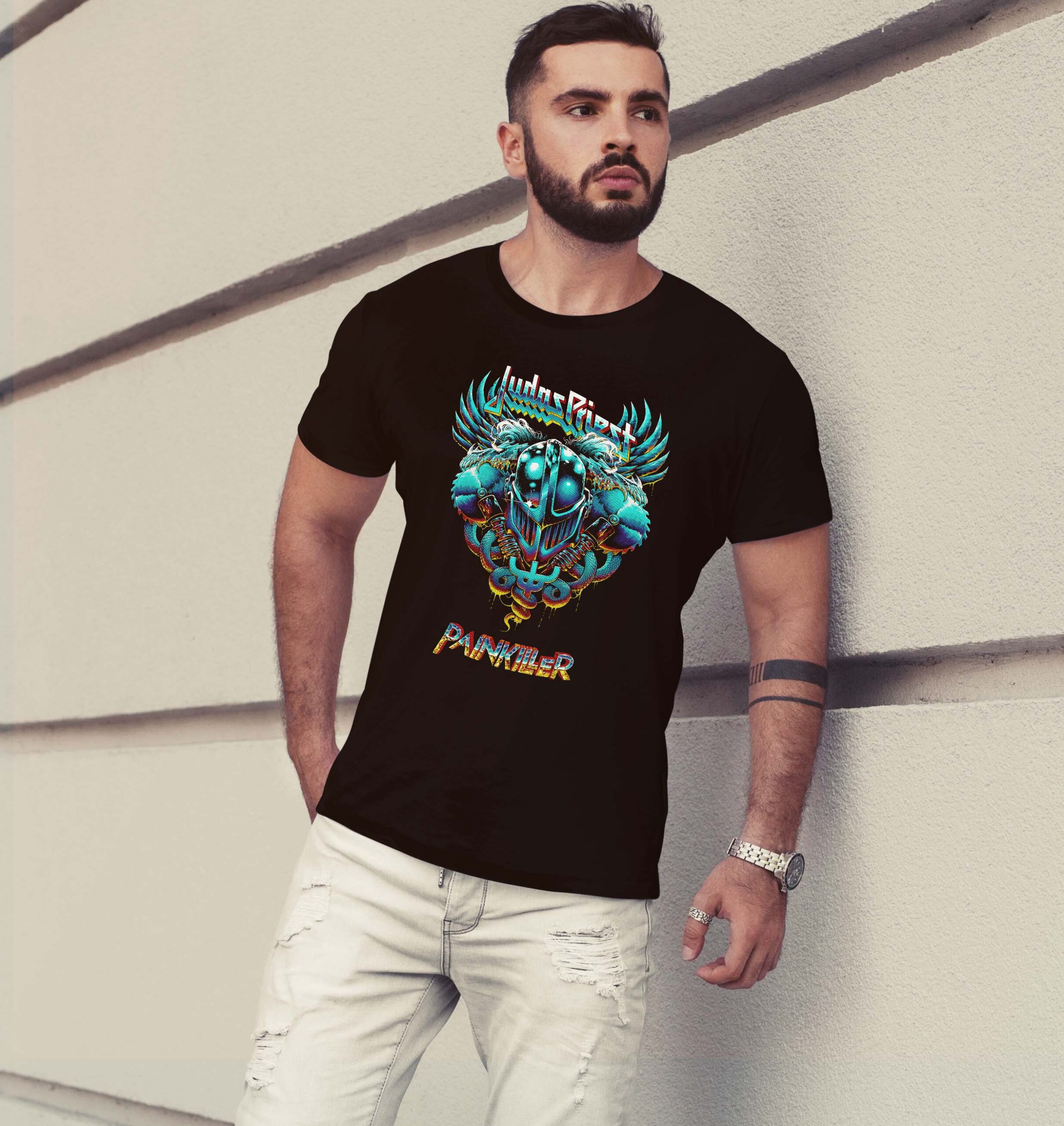 Viste con Poder y Metal: Camisetas y Sudaderas Inspiradas en Judas Priest - Imagen 3