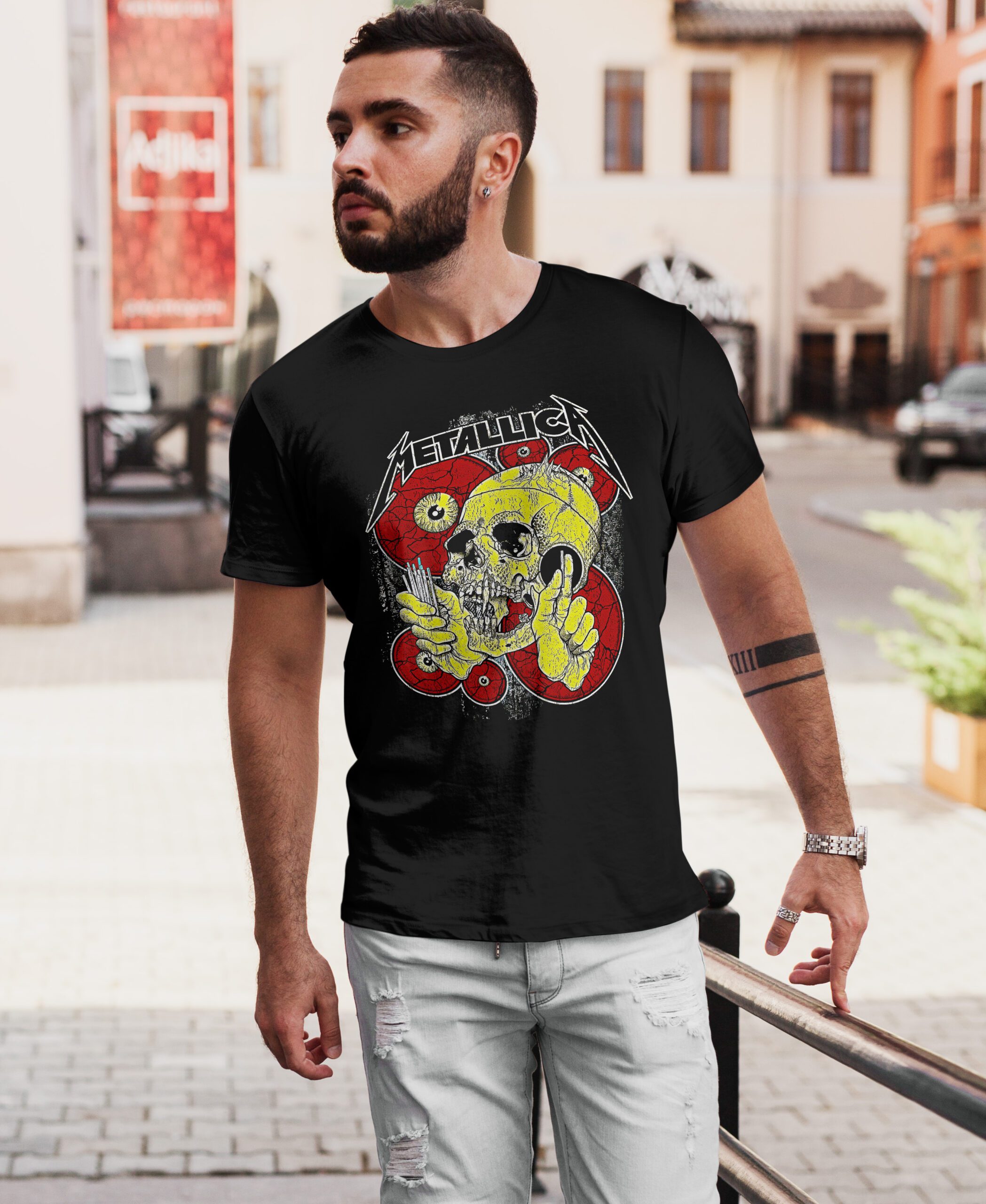 ¡Viste con la Leyenda del Metal! Camisetas y Sudaderas con el Espíritu de Metallica - Imagen 4